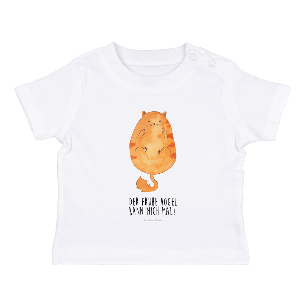 Organic Baby Shirt Katze Frühaufsteher Baby T-Shirt, Jungen Baby T-Shirt, Mädchen Baby T-Shirt, Shirt, Katze, Katzenmotiv, Katzenfan, Katzendeko, Katzenfreund, Katzenliebhaber, Katzenprodukte, Katzenartikel, Katzenaccessoires, Katzensouvenirs, Katzenliebhaberprodukte, Katzenmotive, Der frühe Vogel kann mich mal, Morgenmuffel, Frühaufsteher, Kaffee, Katzen, Kater, Mietze