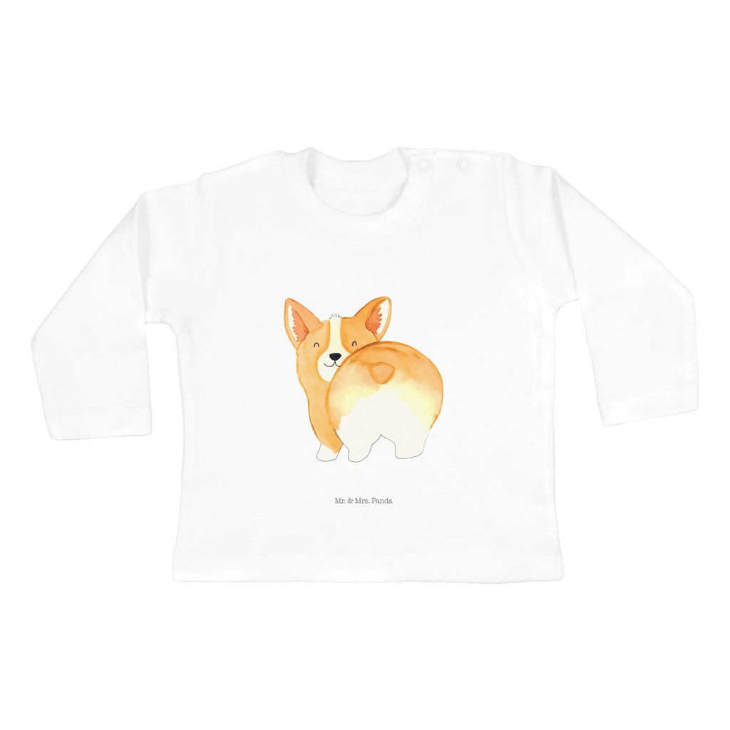 Baby Longsleeve Corgie Po Mädchen, Jungen, Baby, Langarm, Bio, Kleidung, Hund, Hundemotiv, Haustier, Hunderasse, Tierliebhaber, Hundebesitzer, Sprüche, Corgie, Hundeliebe, Motivation, Selbstliebe, Spruch