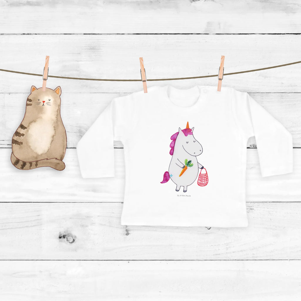 Baby Longsleeve Einhorn Vegan Mädchen, Jungen, Baby, Langarm, Bio, Kleidung, Einhorn, Einhörner, Einhorn Deko, Pegasus, Unicorn, vegan, Gesund leben, Vegetariar, Rohkost, Gesund essen, Veganismus, Veganer