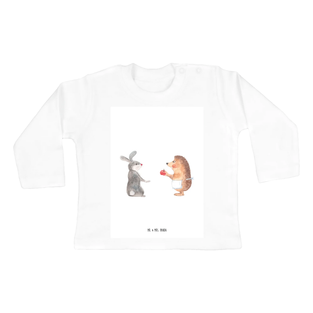 Baby Longsleeve Liebe ist nie ohne Schmerz Mädchen, Jungen, Baby, Langarm, Bio, Kleidung, Tiermotive, Gute Laune, lustige Sprüche, Tiere, Igel und Hase, Igel, Hase, Liebe Spruch, Liebeskummer Geschenk, Herzschmerz, Trösten, Trennungsschmerz, Spruch romantisch