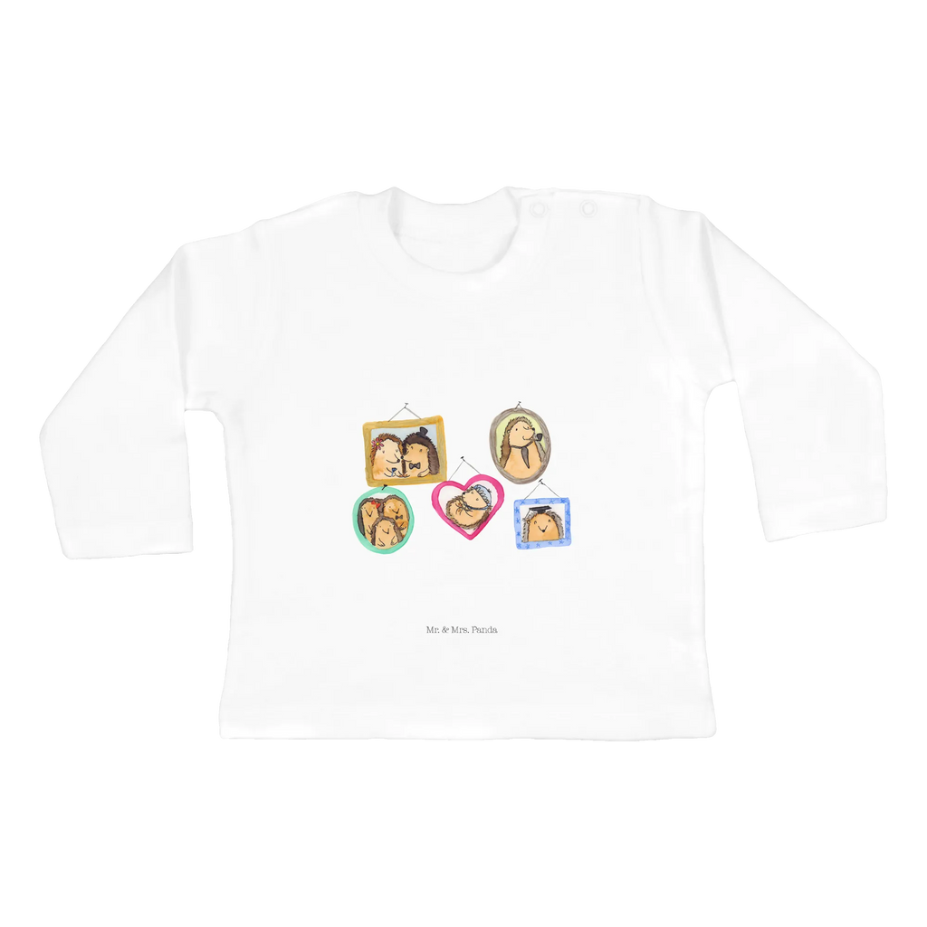 Baby Longsleeve Igel Familie Mädchen, Jungen, Baby, Langarm, Bio, Kleidung, Familie, Vatertag, Muttertag, Bruder, Schwester, Mama, Papa, Oma, Opa, Liebe, Igel, Bilder, Zusammenhalt, Glück