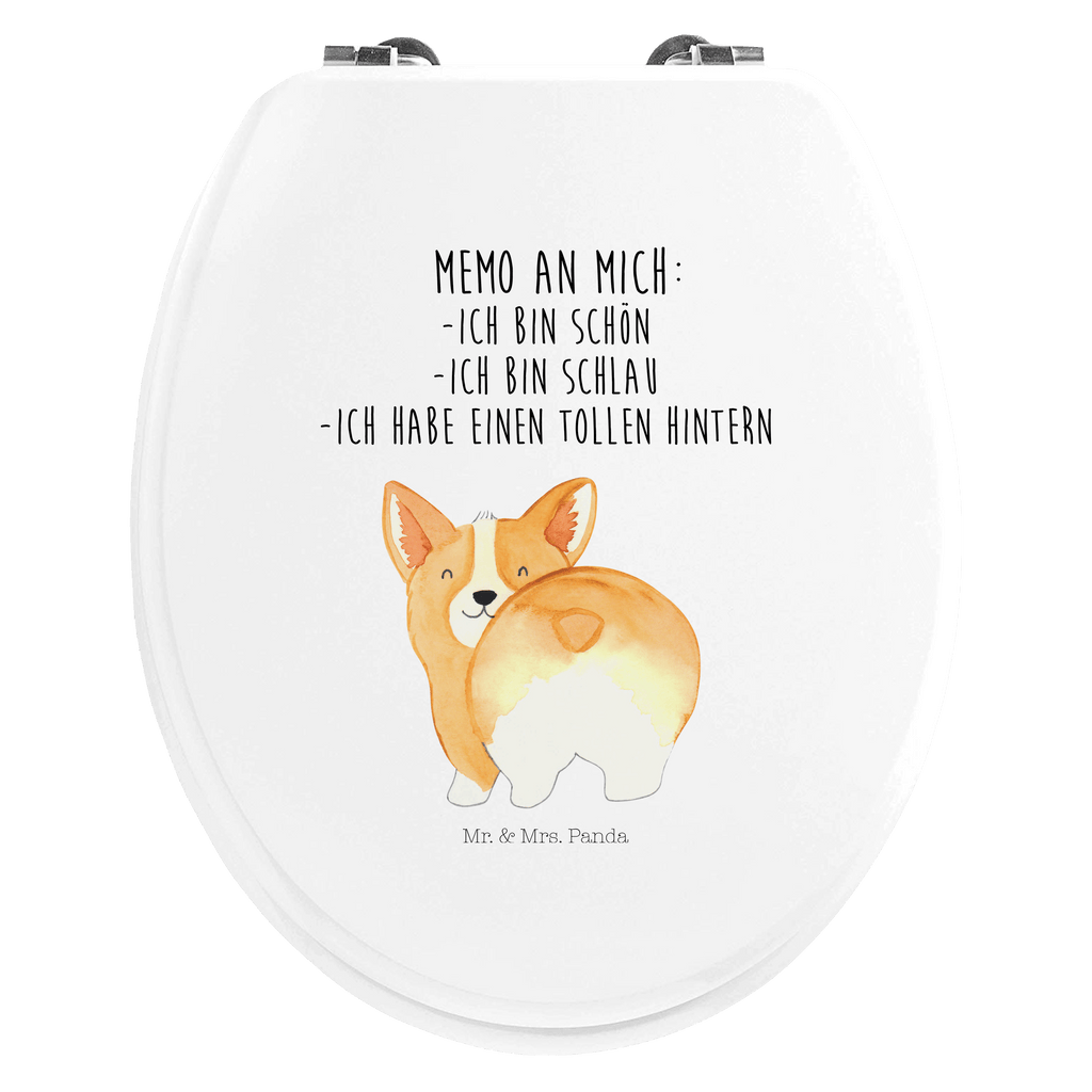 Motiv WC Sitz Corgi Po Klobrille, Klodeckel, Toilettendeckel, WC-Sitz, Toilette, Hund, Hundemotiv, Haustier, Hunderasse, Tierliebhaber, Hundebesitzer, Sprüche, Corgie, Hundeliebe, Motivation, Selbstliebe, Spruch