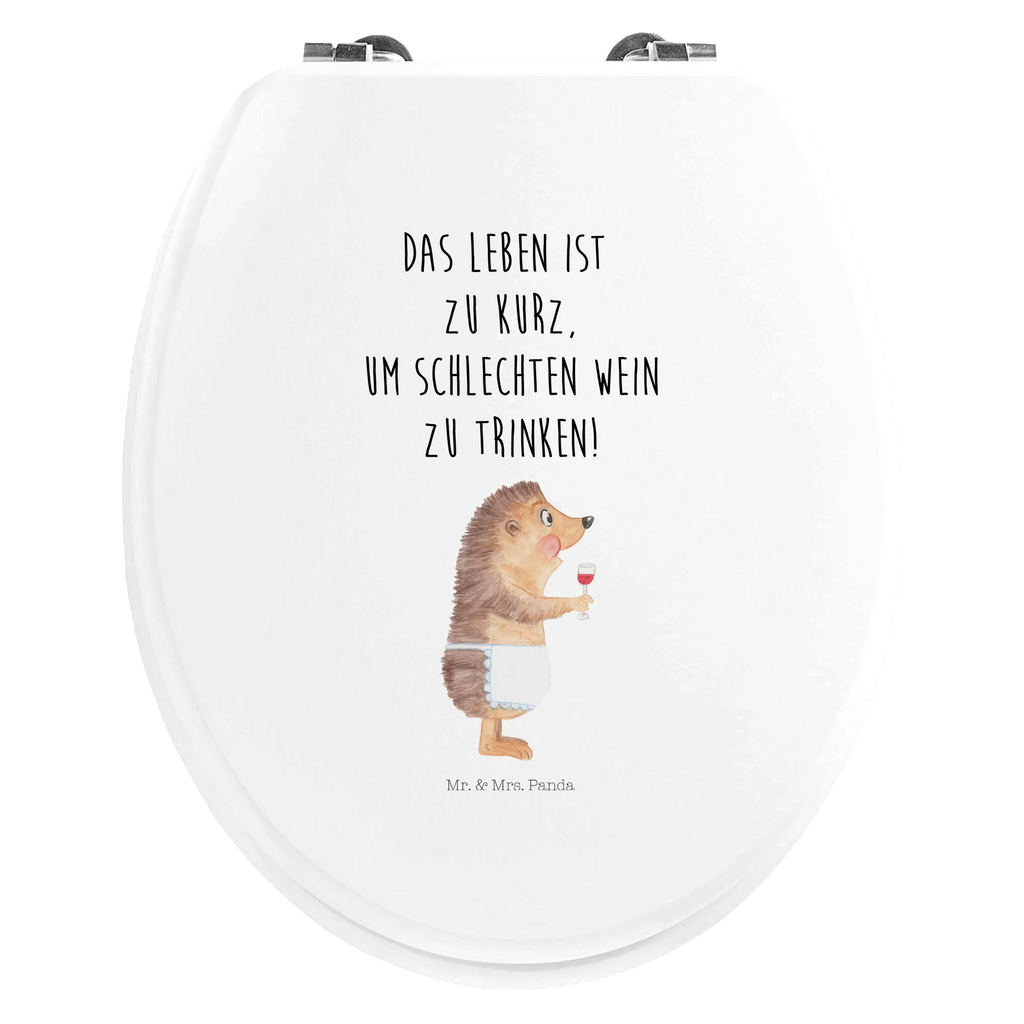 Motiv WC Sitz Igel Wein Klobrille, Klodeckel, Toilettendeckel, WC-Sitz, Toilette, Tiermotive, Gute Laune, lustige Sprüche, Tiere, Wein Spruch, Igel, Geschenk Weintrinker, Geschenk Weinliebhaber, Wein Deko, Weinglas, Rotwein, Weißwein, Wein trinken