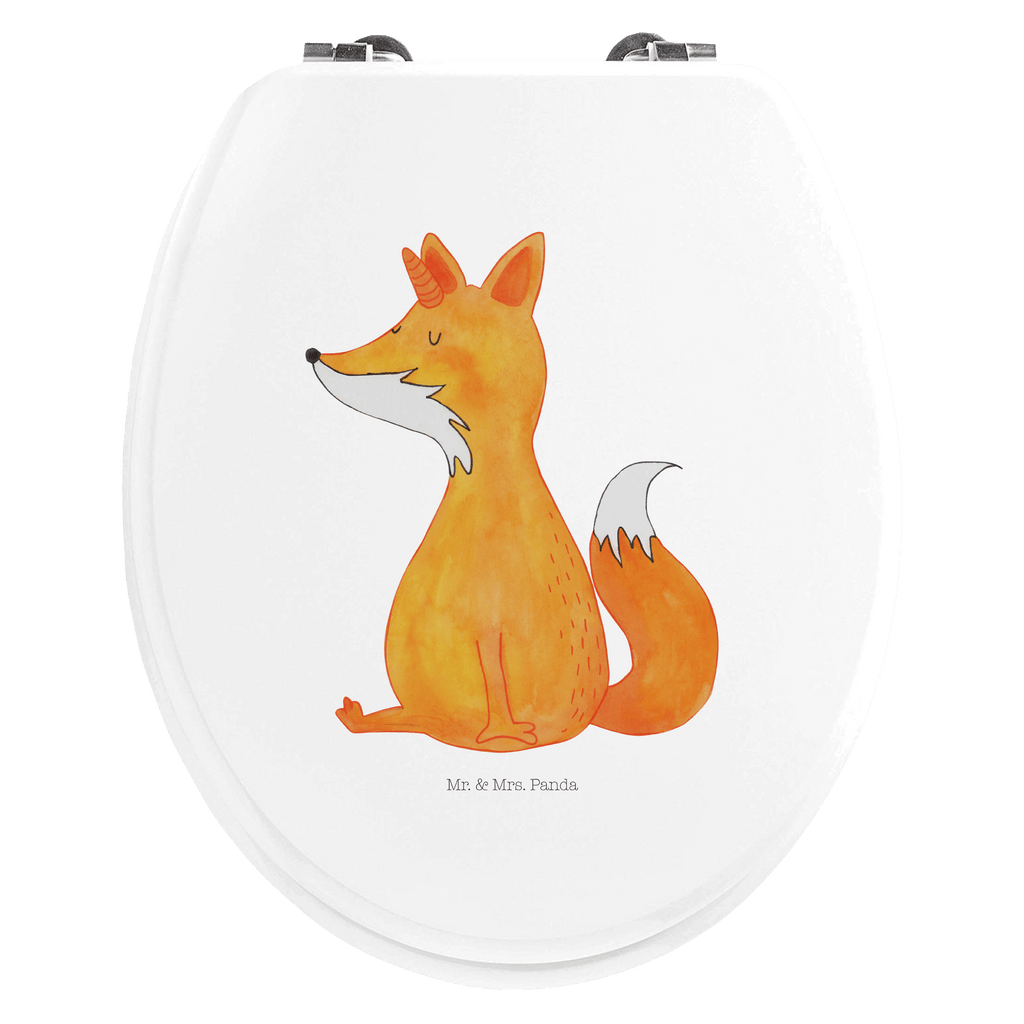 Motiv WC Sitz Einhorn Fuchs Klobrille, Klodeckel, Toilettendeckel, WC-Sitz, Toilette, Einhorn, Einhörner, Einhorn Deko, Pegasus, Unicorn, Fuchs, Unicorns, Fuchshörnchen, Fuchshorn, Foxycorn, Füchse