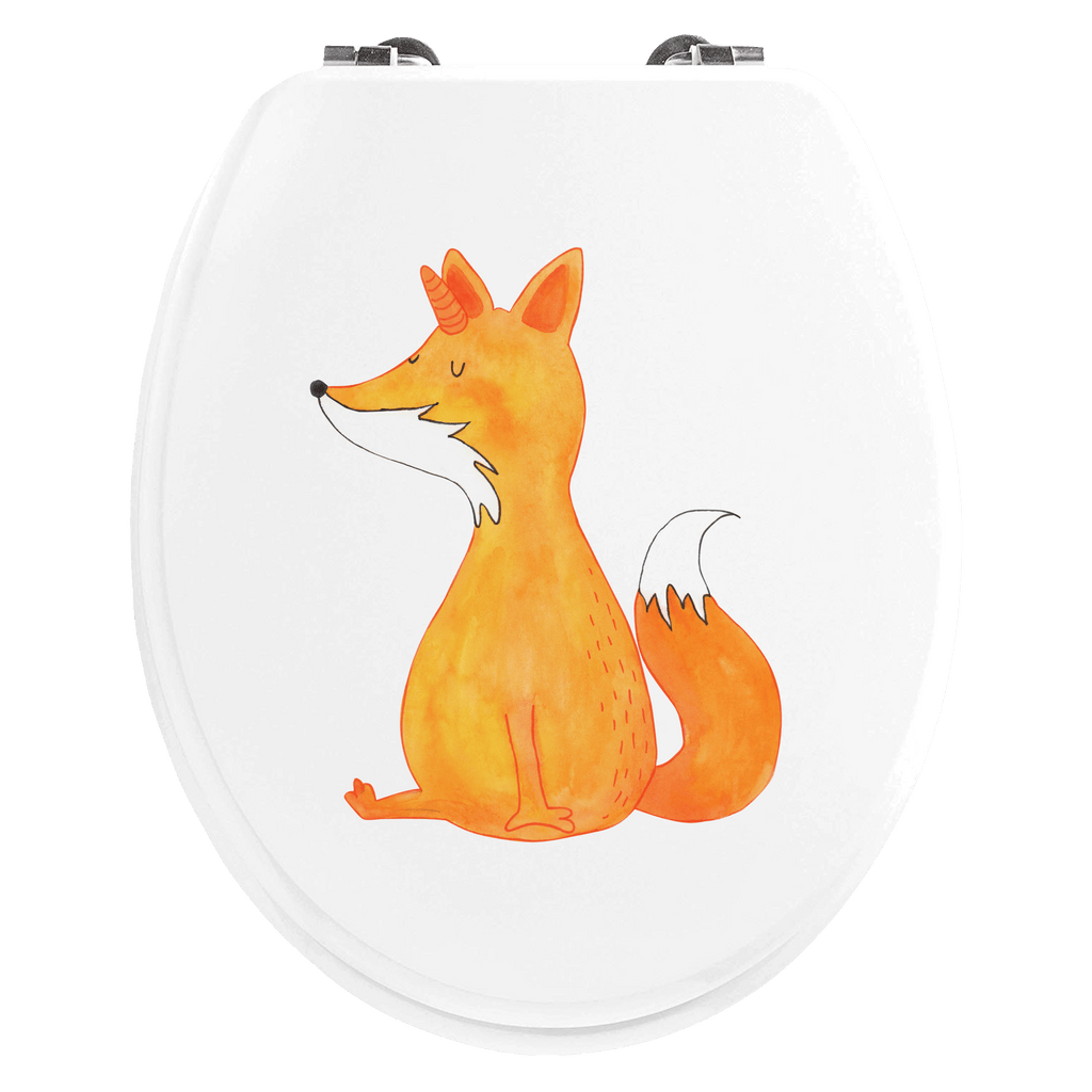 Motiv WC Sitz Einhorn Wunsch Klobrille, Klodeckel, Toilettendeckel, WC-Sitz, Toilette, Einhorn, Einhörner, Einhorn Deko, Pegasus, Unicorn, Fuchs, Unicorns, Fuchshörnchen, Fuchshorn, Foxycorn, Füchse