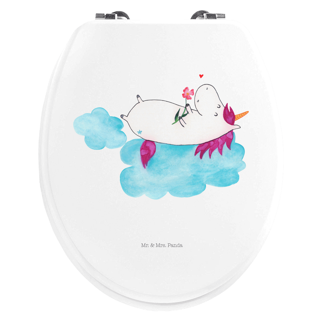 Motiv WC Sitz Einhorn verliebt auf Wolke Klobrille, Klodeckel, Toilettendeckel, WC-Sitz, Toilette, Einhorn, Einhörner, Einhorn Deko, Pegasus, Unicorn, verliebt, Liebe, Liebesbeweis, Freundin, Wolke