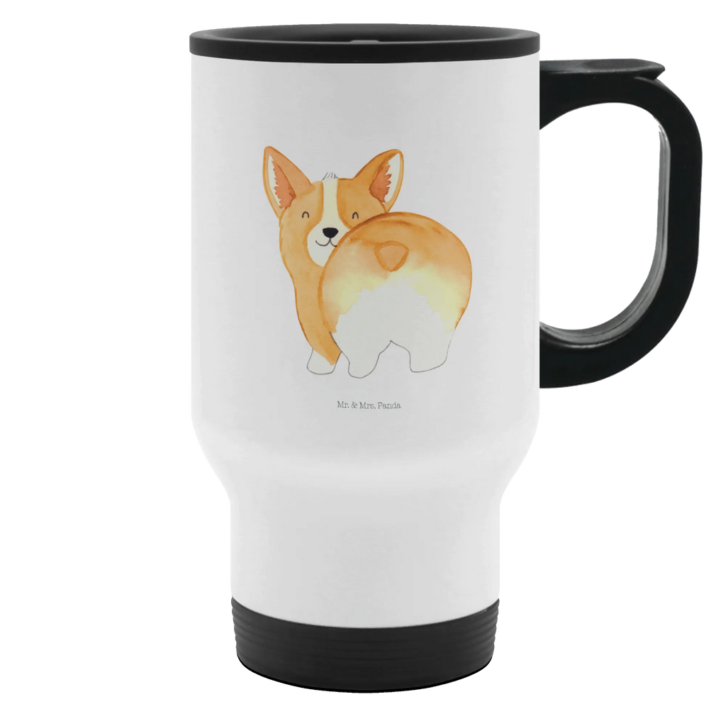 Thermobecher Corgi Po Thermobecher, To Go Becher, Thermotasse, Kaffeebecher, Isolierbecher, Thermobecher To Go, Warmhaltetasse, Edelstahlbecher, Reisebecher, Tasse mit Deckel, Thermobecher für 400 ml, Kaffeetasse zum Mitnehmen, Tasse zum Mitnehmen, Spülmaschinenfest, Hund, Hundemotiv, Haustier, Hunderasse, Tierliebhaber, Hundebesitzer, Sprüche, Corgie, Hundeliebe, Motivation, Selbstliebe, Spruch