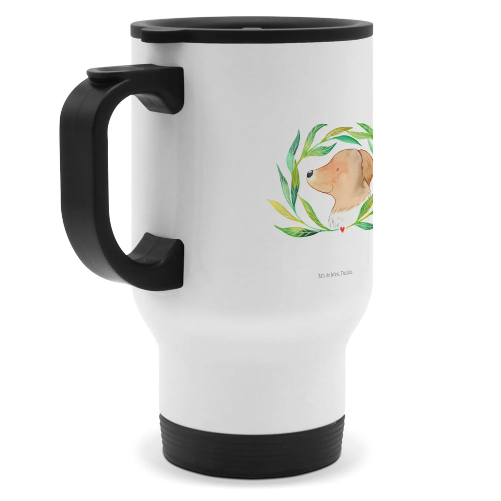 Thermobecher Hund Ranke Thermobecher, To Go Becher, Thermotasse, Kaffeebecher, Isolierbecher, Thermobecher To Go, Warmhaltetasse, Edelstahlbecher, Reisebecher, Tasse mit Deckel, Thermobecher für 400 ml, Kaffeetasse zum Mitnehmen, Tasse zum Mitnehmen, Spülmaschinenfest, Hund, Hundemotiv, Haustier, Hunderasse, Tierliebhaber, Hundebesitzer, Sprüche, Ranke, Therapie, Selbsttherapie, Hundeliebe, Hundeglück, Hunde