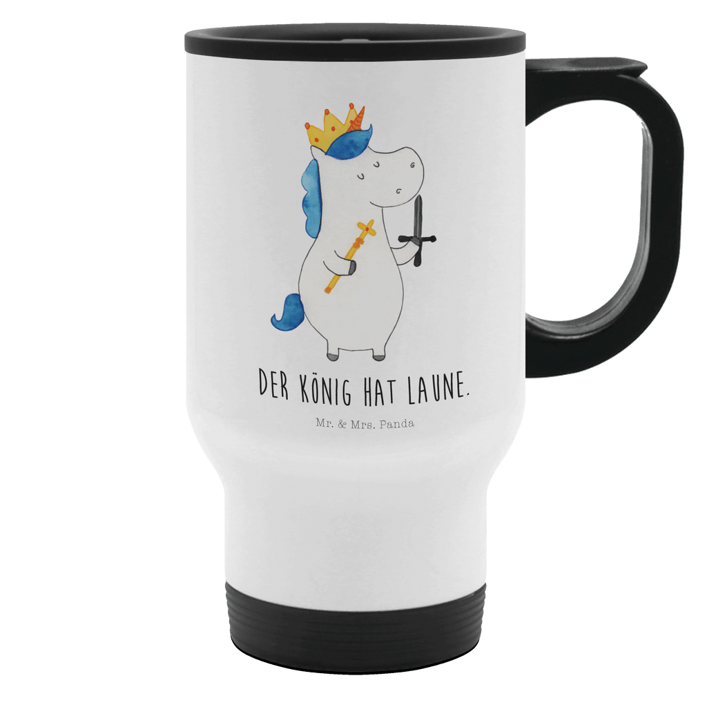 Thermobecher Einhorn König mit Schwert Thermobecher, To Go Becher, Thermotasse, Kaffeebecher, Isolierbecher, Thermobecher To Go, Warmhaltetasse, Edelstahlbecher, Reisebecher, Tasse mit Deckel, Thermobecher für 400 ml, Kaffeetasse zum Mitnehmen, Tasse zum Mitnehmen, Spülmaschinenfest, Einhorn, Einhörner, Einhorn Deko, Pegasus, Unicorn, König, Ritter, Mittelalter