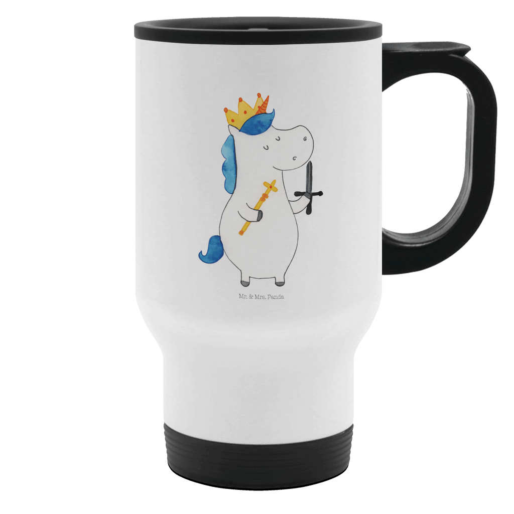 Thermobecher Einhorn König mit Schwert Thermobecher, To Go Becher, Thermotasse, Kaffeebecher, Isolierbecher, Thermobecher To Go, Warmhaltetasse, Edelstahlbecher, Reisebecher, Tasse mit Deckel, Thermobecher für 400 ml, Kaffeetasse zum Mitnehmen, Tasse zum Mitnehmen, Spülmaschinenfest, Einhorn, Einhörner, Einhorn Deko, Pegasus, Unicorn, König, Ritter, Mittelalter