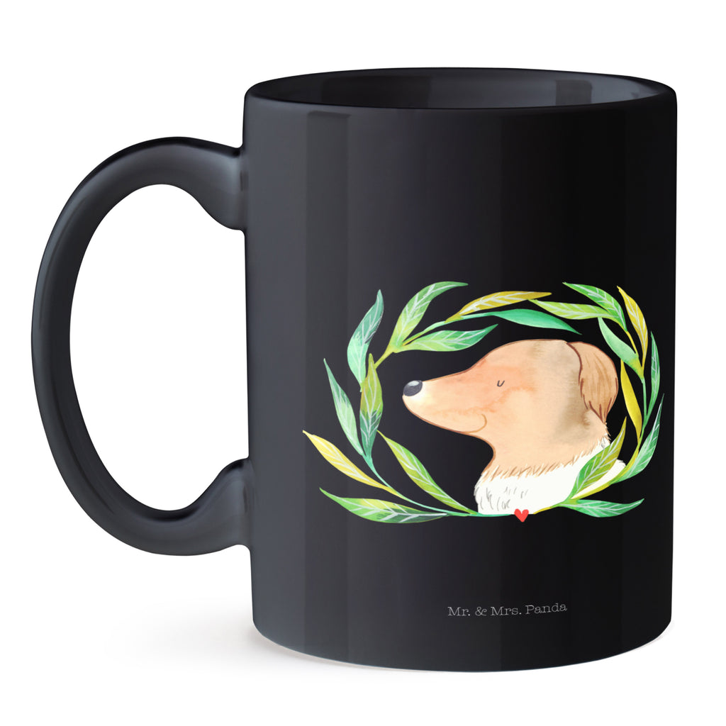 Tasse Hund Blumen Tasse, Kaffeetasse, Teetasse, Becher, Kaffeebecher, Teebecher, Keramiktasse, Porzellantasse, Büro Tasse, Geschenk Tasse, Tasse Sprüche, Tasse Motive, Kaffeetassen, Tasse bedrucken, Designer Tasse, Cappuccino Tassen, Schöne Teetassen, Hund, Hundemotiv, Haustier, Hunderasse, Tierliebhaber, Hundebesitzer, Sprüche, Ranke, Therapie, Selbsttherapie, Hundeliebe, Hundeglück, Hunde