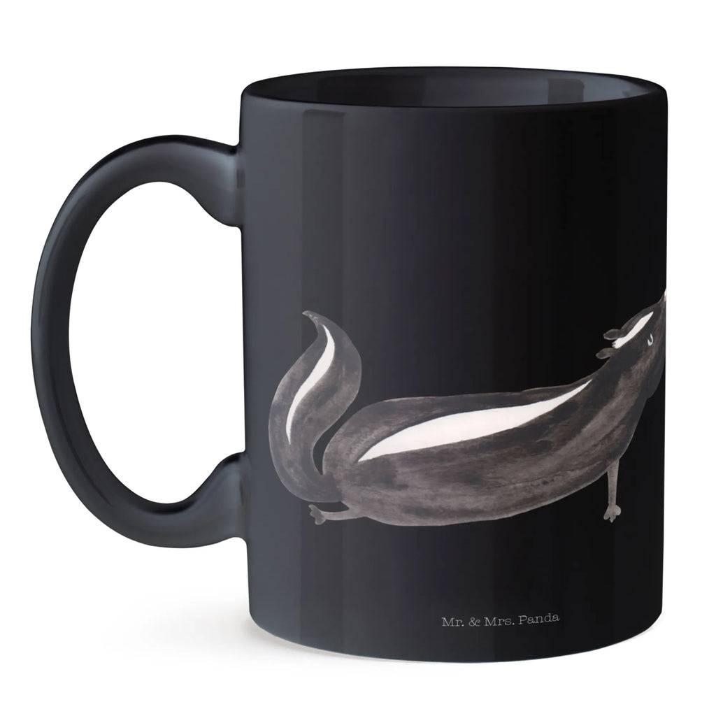 Tasse Stinktier Yoga Tasse, Kaffeetasse, Teetasse, Becher, Kaffeebecher, Teebecher, Keramiktasse, Porzellantasse, Büro Tasse, Geschenk Tasse, Tasse Sprüche, Tasse Motive, Kaffeetassen, Tasse bedrucken, Designer Tasse, Cappuccino Tassen, Schöne Teetassen, Stinktier, Skunk, Wildtier, Raubtier, Stinker, Stinki, Yoga, Namaste, Lebe, Liebe, Lache