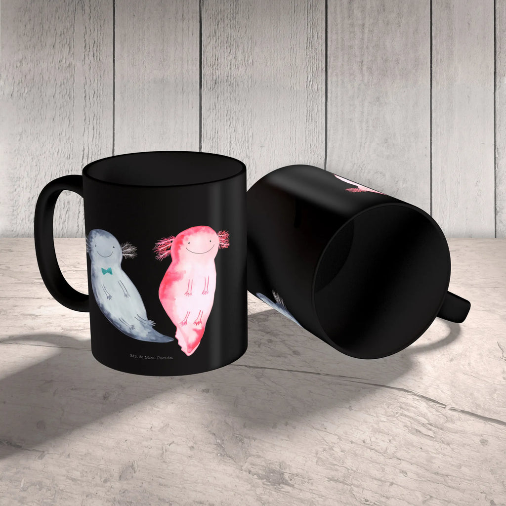 Tasse Axolotl Axel+Lotte Tasse, Kaffeetasse, Teetasse, Becher, Kaffeebecher, Teebecher, Keramiktasse, Porzellantasse, Büro Tasse, Geschenk Tasse, Tasse Sprüche, Tasse Motive, Kaffeetassen, Tasse bedrucken, Designer Tasse, Cappuccino Tassen, Schöne Teetassen, Axolotl, Molch, Axolot, Schwanzlurch, Lurch, Lurche, Liebe, große Liebe, Liebesbeweis, Freund, Verlobter, Ehemann, Jahrestag, Valentinstag