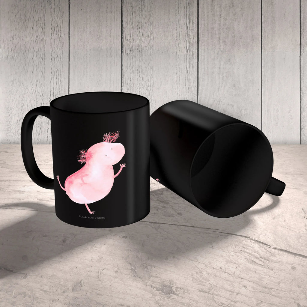 Tasse Axolotl tanzt Tasse, Kaffeetasse, Teetasse, Becher, Kaffeebecher, Teebecher, Keramiktasse, Porzellantasse, Büro Tasse, Geschenk Tasse, Tasse Sprüche, Tasse Motive, Kaffeetassen, Tasse bedrucken, Designer Tasse, Cappuccino Tassen, Schöne Teetassen, Axolotl, Molch, Axolot, Schwanzlurch, Lurch, Lurche, Dachschaden, Sterne, verrückt, Freundin, beste Freundin