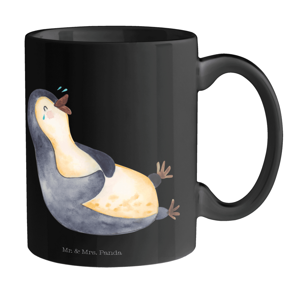 Tasse Pinguin Lachen Tasse, Kaffeetasse, Teetasse, Becher, Kaffeebecher, Teebecher, Keramiktasse, Porzellantasse, Büro Tasse, Geschenk Tasse, Tasse Sprüche, Tasse Motive, Kaffeetassen, Tasse bedrucken, Designer Tasse, Cappuccino Tassen, Schöne Teetassen, Pinguin, Pinguine, lustiger Spruch, Optimismus, Fröhlich, Lachen, Humor, Fröhlichkeit