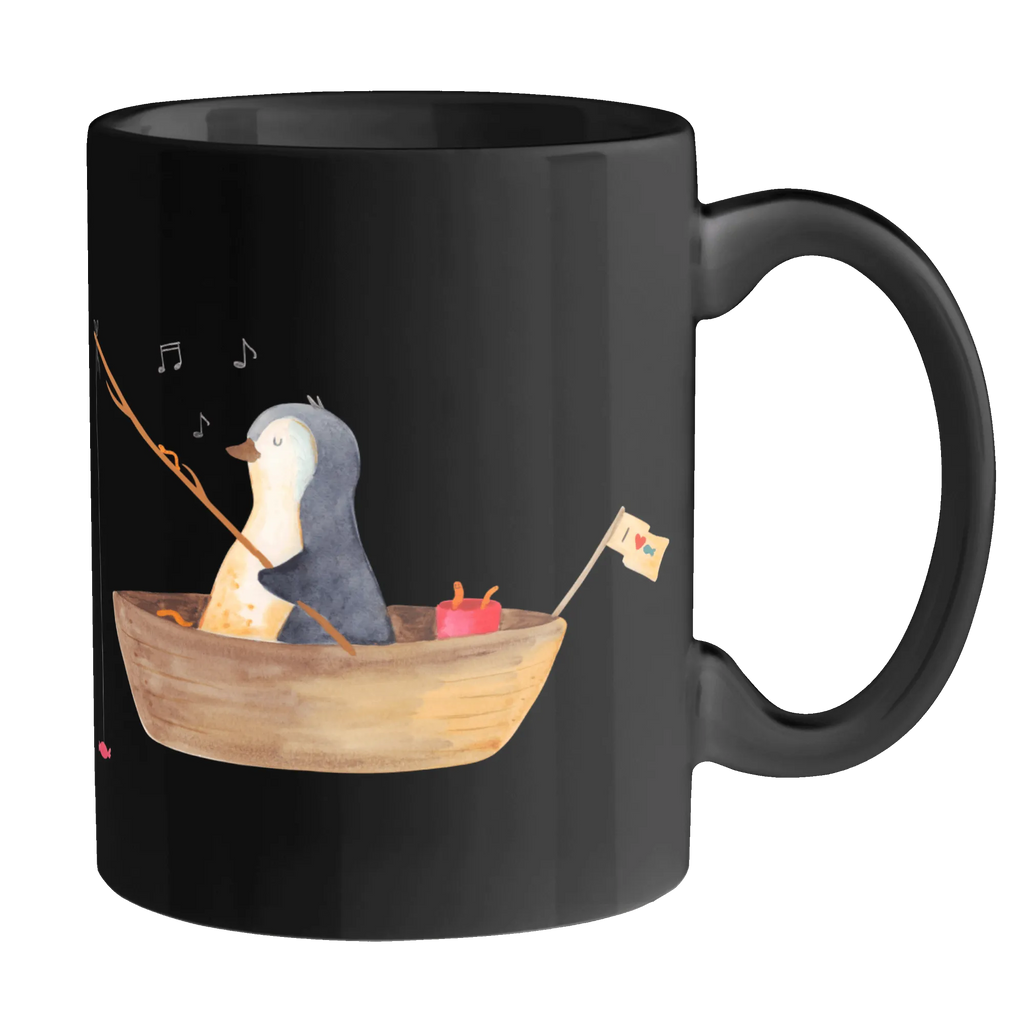 Tasse Pinguin Angelboot Tasse, Kaffeetasse, Teetasse, Becher, Kaffeebecher, Teebecher, Keramiktasse, Porzellantasse, Büro Tasse, Geschenk Tasse, Tasse Sprüche, Tasse Motive, Kaffeetassen, Tasse bedrucken, Designer Tasse, Cappuccino Tassen, Schöne Teetassen, Pinguin, Pinguine, Angeln, Boot, Angelboot, Lebenslust, Leben, genießen, Motivation, Neustart, Neuanfang, Trennung, Scheidung, Geschenkidee Liebeskummer