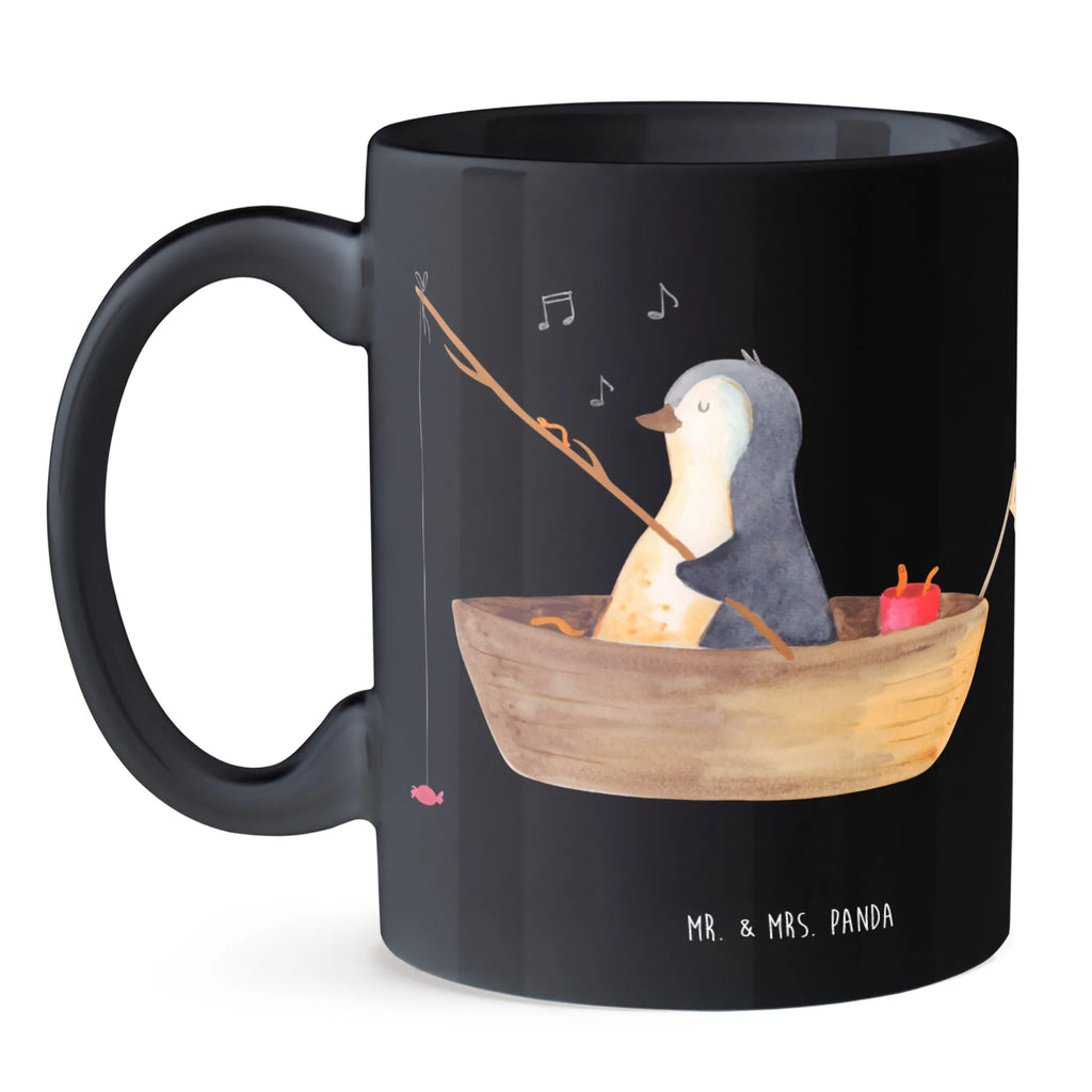 Tasse Pinguin Angelboot Tasse, Kaffeetasse, Teetasse, Becher, Kaffeebecher, Teebecher, Keramiktasse, Porzellantasse, Büro Tasse, Geschenk Tasse, Tasse Sprüche, Tasse Motive, Kaffeetassen, Tasse bedrucken, Designer Tasse, Cappuccino Tassen, Schöne Teetassen, Pinguin, Pinguine, Angeln, Boot, Angelboot, Lebenslust, Leben, genießen, Motivation, Neustart, Neuanfang, Trennung, Scheidung, Geschenkidee Liebeskummer