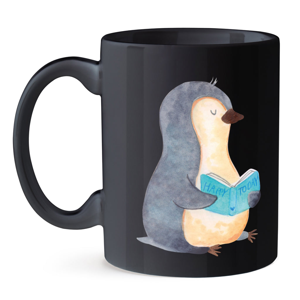 Tasse Pinguin Buch Tasse, Kaffeetasse, Teetasse, Becher, Kaffeebecher, Teebecher, Keramiktasse, Porzellantasse, Büro Tasse, Geschenk Tasse, Tasse Sprüche, Tasse Motive, Kaffeetassen, Tasse bedrucken, Designer Tasse, Cappuccino Tassen, Schöne Teetassen, Pinguin, Pinguine, Buch, Lesen, Bücherwurm, Nichtstun, Faulenzen, Ferien, Urlaub, Freizeit