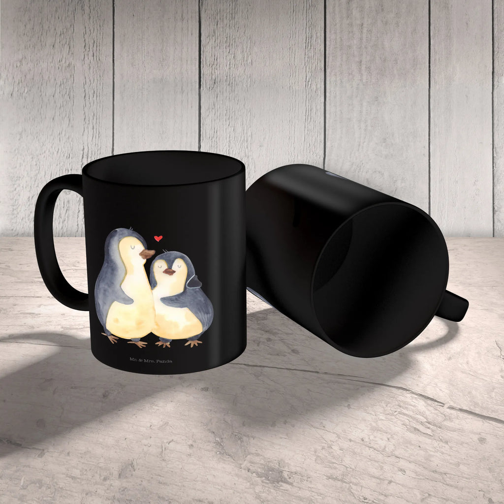 Tasse Pinguin umarmen Tasse, Kaffeetasse, Teetasse, Becher, Kaffeebecher, Teebecher, Keramiktasse, Porzellantasse, Büro Tasse, Geschenk Tasse, Tasse Sprüche, Tasse Motive, Kaffeetassen, Tasse bedrucken, Designer Tasse, Cappuccino Tassen, Schöne Teetassen, Pinguin, Liebe, Liebespaar, Liebesbeweis, Liebesgeschenk, Verlobung, Jahrestag, Hochzeitstag, Hochzeit, Hochzeitsgeschenk