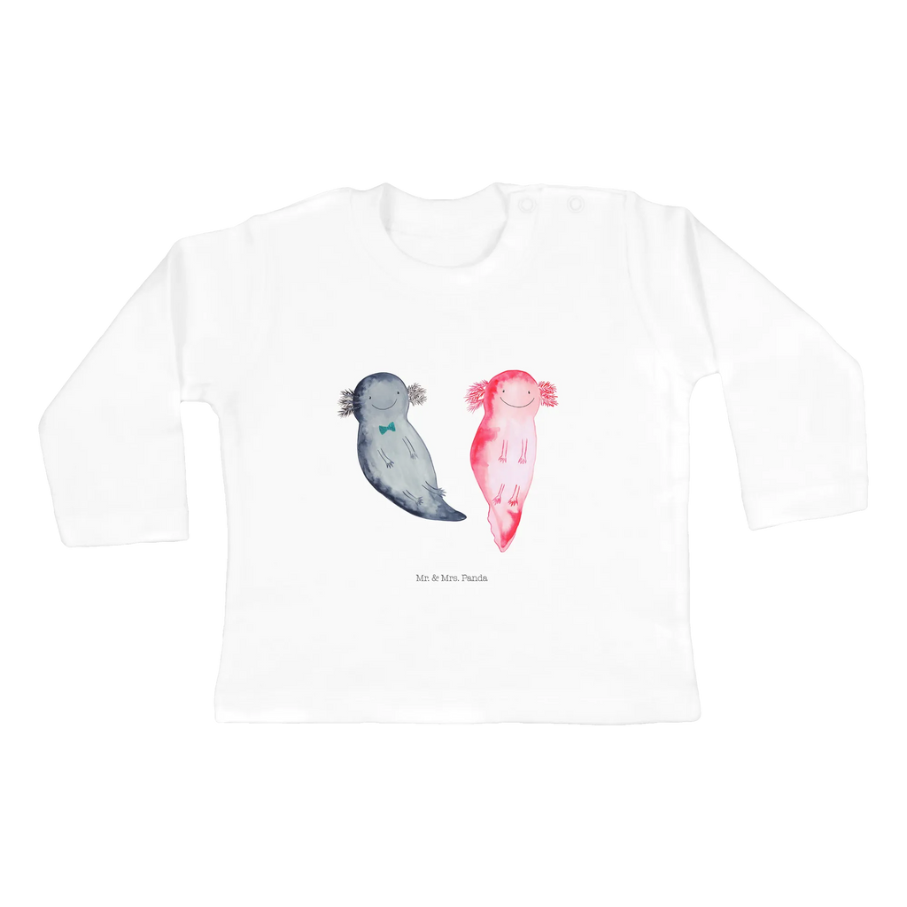 Baby Longsleeve Axolotl Axel+Lotte Mädchen, Jungen, Baby, Langarm, Bio, Kleidung, Axolotl, Molch, Axolot, Schwanzlurch, Lurch, Lurche, Liebe, große Liebe, Liebesbeweis, Freund, Verlobter, Ehemann, Jahrestag, Valentinstag