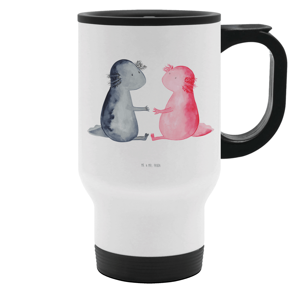 Thermobecher Axolotl Liebe Thermobecher, To Go Becher, Thermotasse, Kaffeebecher, Isolierbecher, Thermobecher To Go, Warmhaltetasse, Edelstahlbecher, Reisebecher, Tasse mit Deckel, Thermobecher für 400 ml, Kaffeetasse zum Mitnehmen, Tasse zum Mitnehmen, Spülmaschinenfest, Axolotl, Molch, Axolot, Schwanzlurch, Lurch, Lurche, Liebe, große Liebe, Liebesbeweis, Freund, Verlobter, Ehemann, Jahrestag, Valentinstag