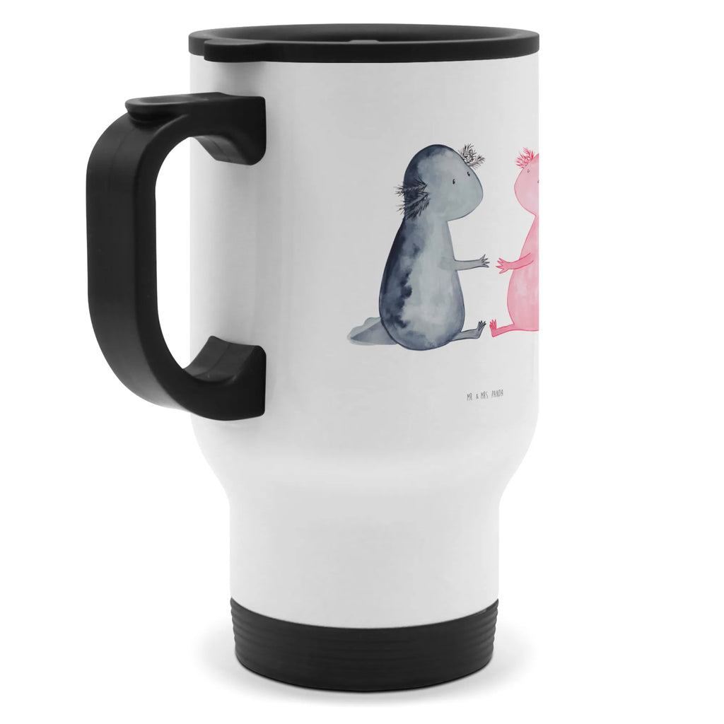 Thermobecher Axolotl Liebe Thermobecher, To Go Becher, Thermotasse, Kaffeebecher, Isolierbecher, Thermobecher To Go, Warmhaltetasse, Edelstahlbecher, Reisebecher, Tasse mit Deckel, Thermobecher für 400 ml, Kaffeetasse zum Mitnehmen, Tasse zum Mitnehmen, Spülmaschinenfest, Axolotl, Molch, Axolot, Schwanzlurch, Lurch, Lurche, Liebe, große Liebe, Liebesbeweis, Freund, Verlobter, Ehemann, Jahrestag, Valentinstag