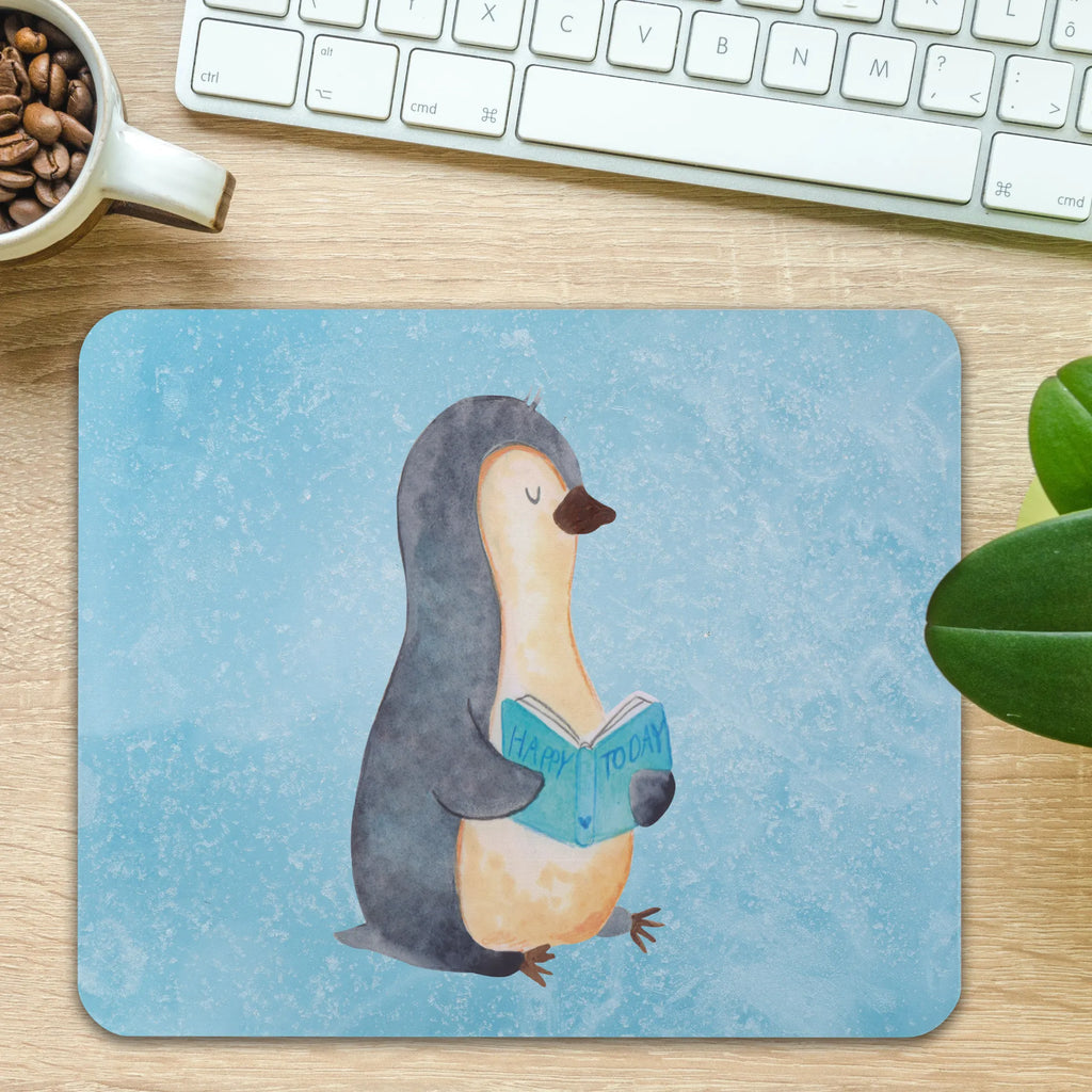 Mauspad Pinguin Buch Mousepad, Computer zubehör, Büroausstattung, PC Zubehör, Arbeitszimmer, Mauspad, Einzigartiges Mauspad, Designer Mauspad, Mausunterlage, Mauspad Büro, Pinguin, Pinguine, Buch, Lesen, Bücherwurm, Nichtstun, Faulenzen, Ferien, Urlaub, Freizeit