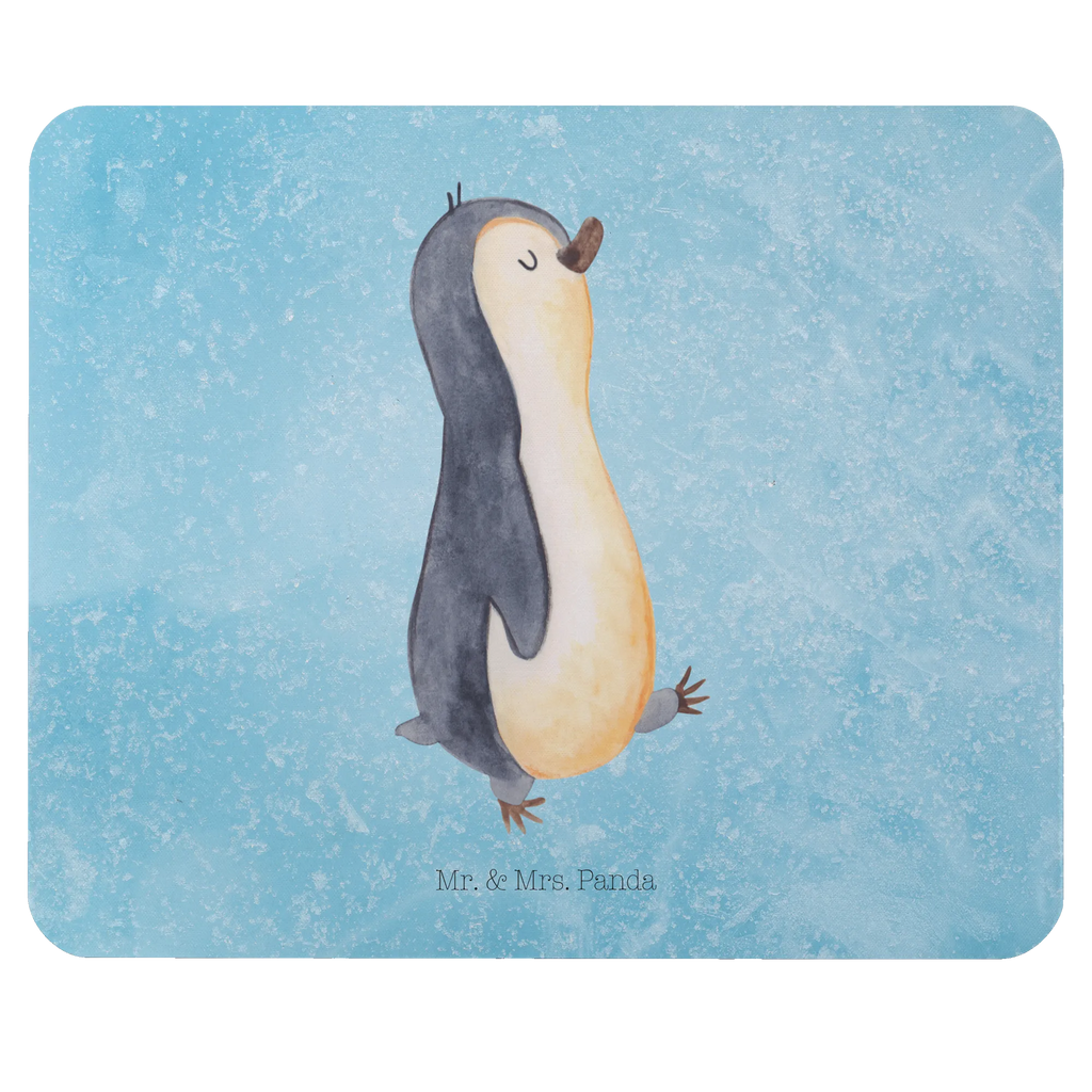 Mauspad Pinguin marschierend Mousepad, Computer zubehör, Büroausstattung, PC Zubehör, Arbeitszimmer, Mauspad, Einzigartiges Mauspad, Designer Mauspad, Mausunterlage, Mauspad Büro, Pinguin, Pinguine, Frühaufsteher, Langschläfer, Bruder, Schwester, Familie