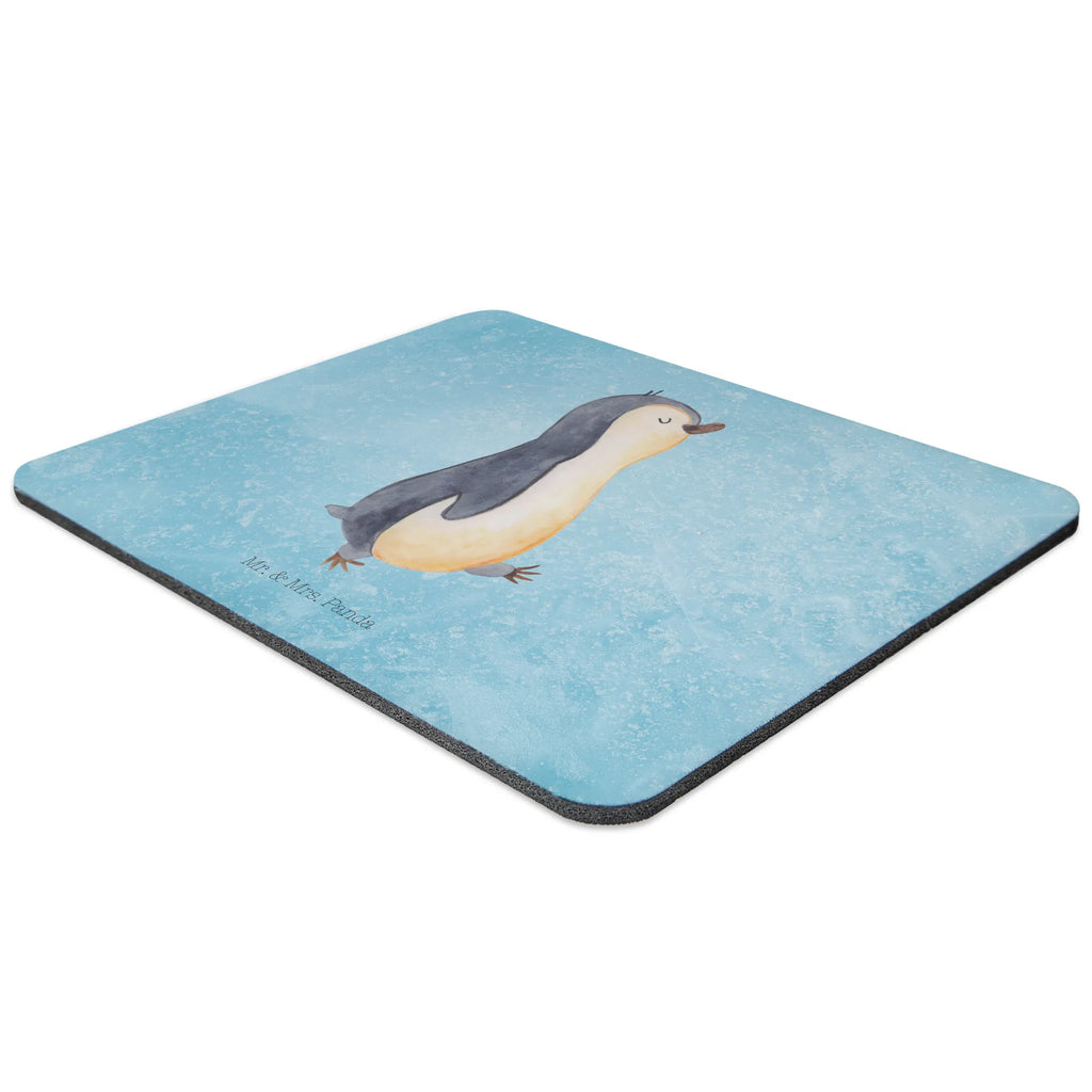 Mauspad Pinguin marschierend Mousepad, Computer zubehör, Büroausstattung, PC Zubehör, Arbeitszimmer, Mauspad, Einzigartiges Mauspad, Designer Mauspad, Mausunterlage, Mauspad Büro, Pinguin, Pinguine, Frühaufsteher, Langschläfer, Bruder, Schwester, Familie