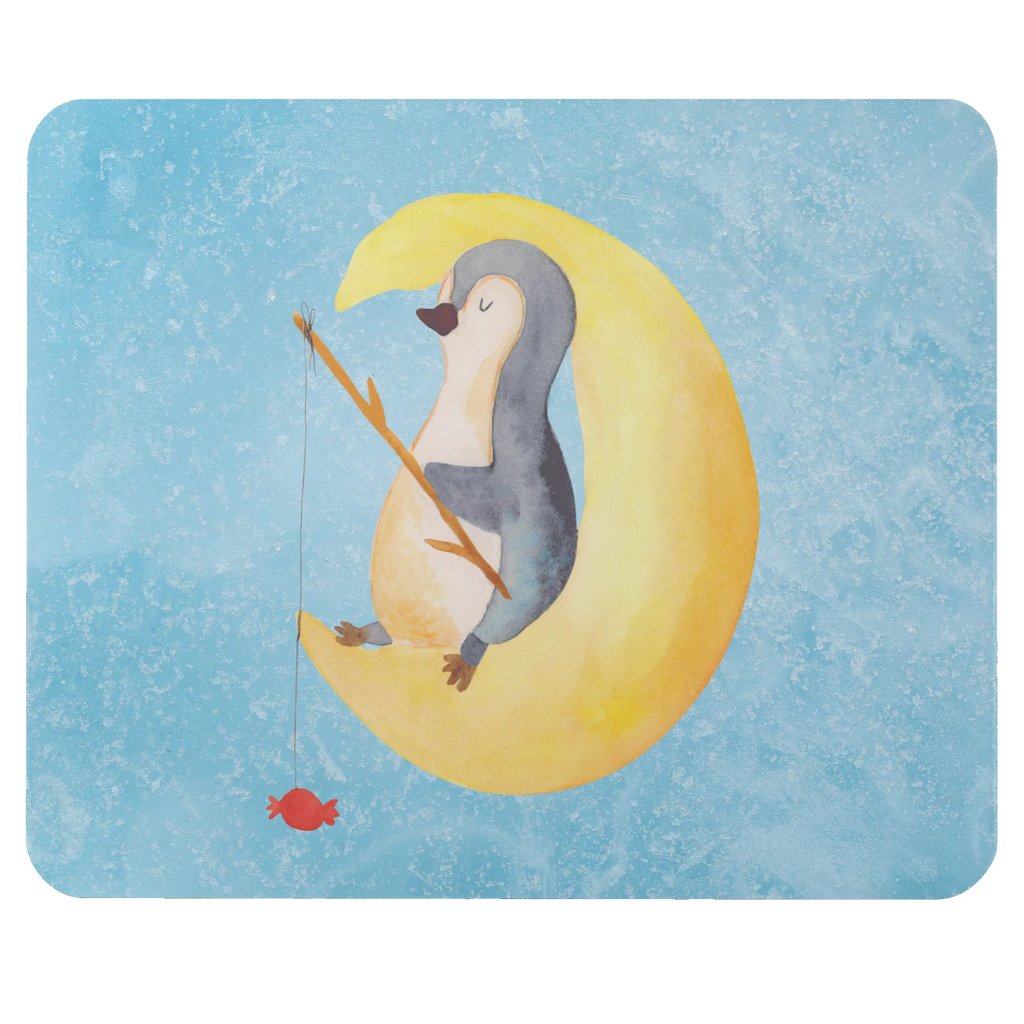 Mauspad Pinguin Mond Mousepad, Computer zubehör, Büroausstattung, PC Zubehör, Arbeitszimmer, Mauspad, Einzigartiges Mauspad, Designer Mauspad, Mausunterlage, Mauspad Büro, Pinguin, Pinguine, Spruch, schlafen, Nachtruhe, Einschlafen, Schlafzimmer, Schlafstörungen, Gästezimmer