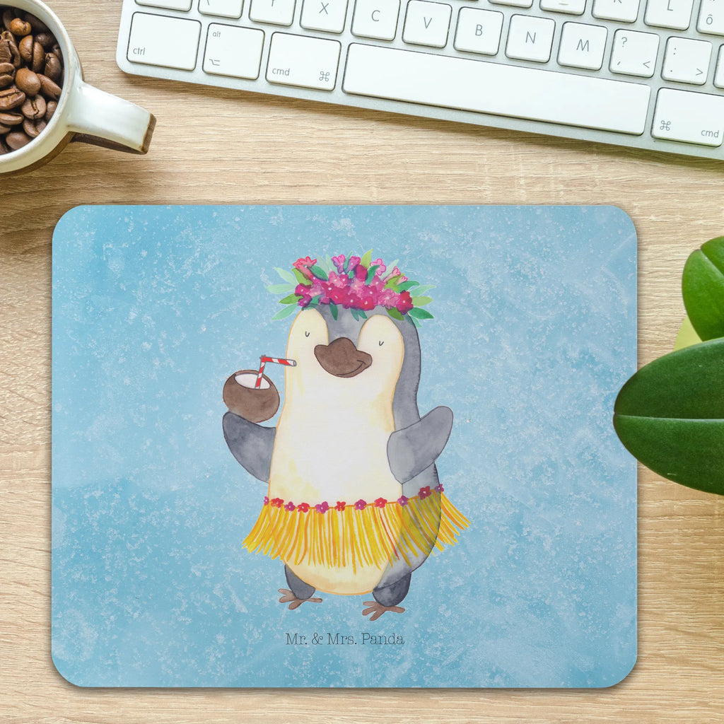 Mauspad Pinguin Kokosnuss Mousepad, Computer zubehör, Büroausstattung, PC Zubehör, Arbeitszimmer, Mauspad, Einzigartiges Mauspad, Designer Mauspad, Mausunterlage, Mauspad Büro, Pinguin, Aloha, Hawaii, Urlaub, Kokosnuss, Pinguine