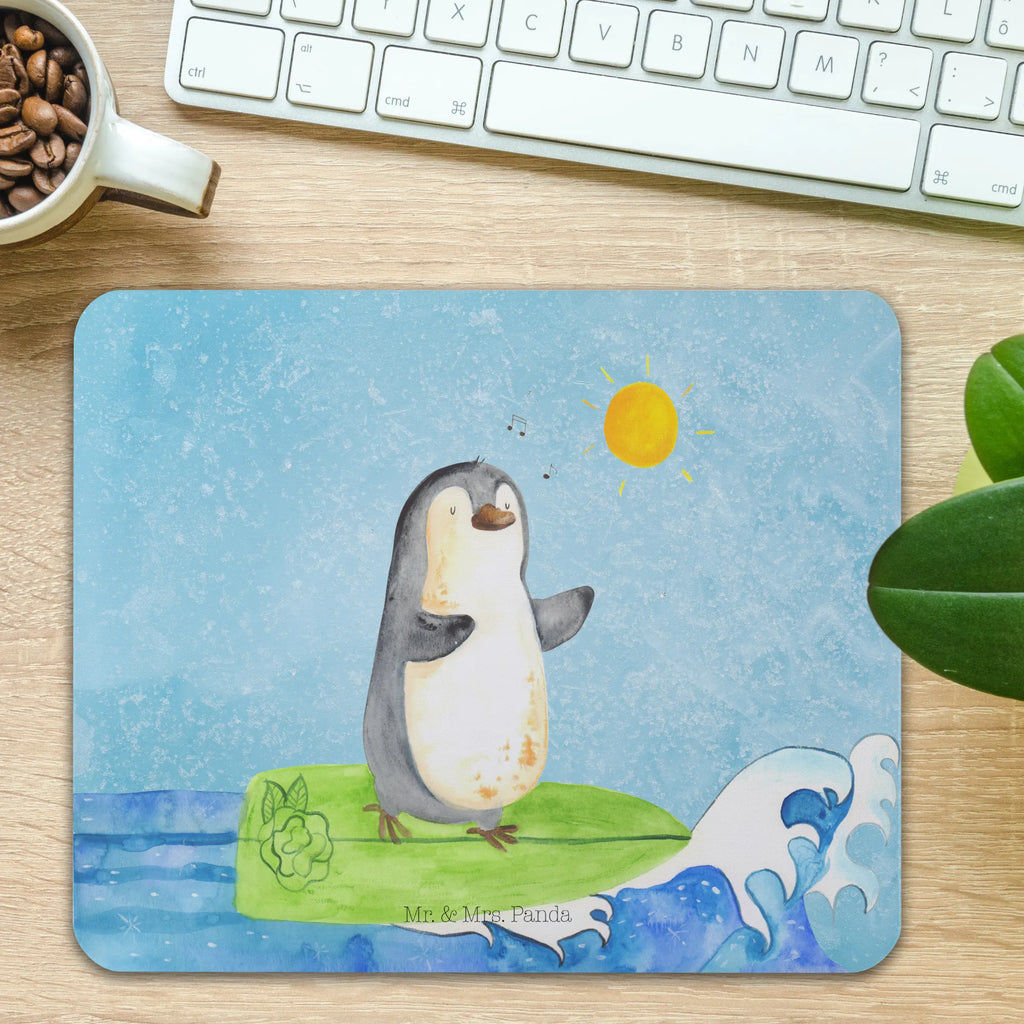 Mauspad Pinguin Surfer Mousepad, Computer zubehör, Büroausstattung, PC Zubehör, Arbeitszimmer, Mauspad, Einzigartiges Mauspad, Designer Mauspad, Mausunterlage, Mauspad Büro, Pinguin, Pinguine, surfen, Surfer, Hawaii, Urlaub, Wellen, Wellen reiten, Portugal