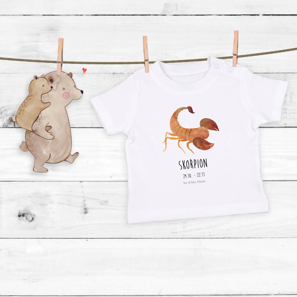 Organic Baby Shirt Sternzeichen Skorpion Classic Baby T-Shirt, Jungen Baby T-Shirt, Mädchen Baby T-Shirt, Shirt, Tierkreiszeichen, Sternzeichen, Horoskop, Astrologie, Aszendent, Skorpione, Skorpion Geschenk, Skorpion Sternzeichen, Geschenk Oktober, Geschenk November, Geburtstag Oktober, Geburtstag November