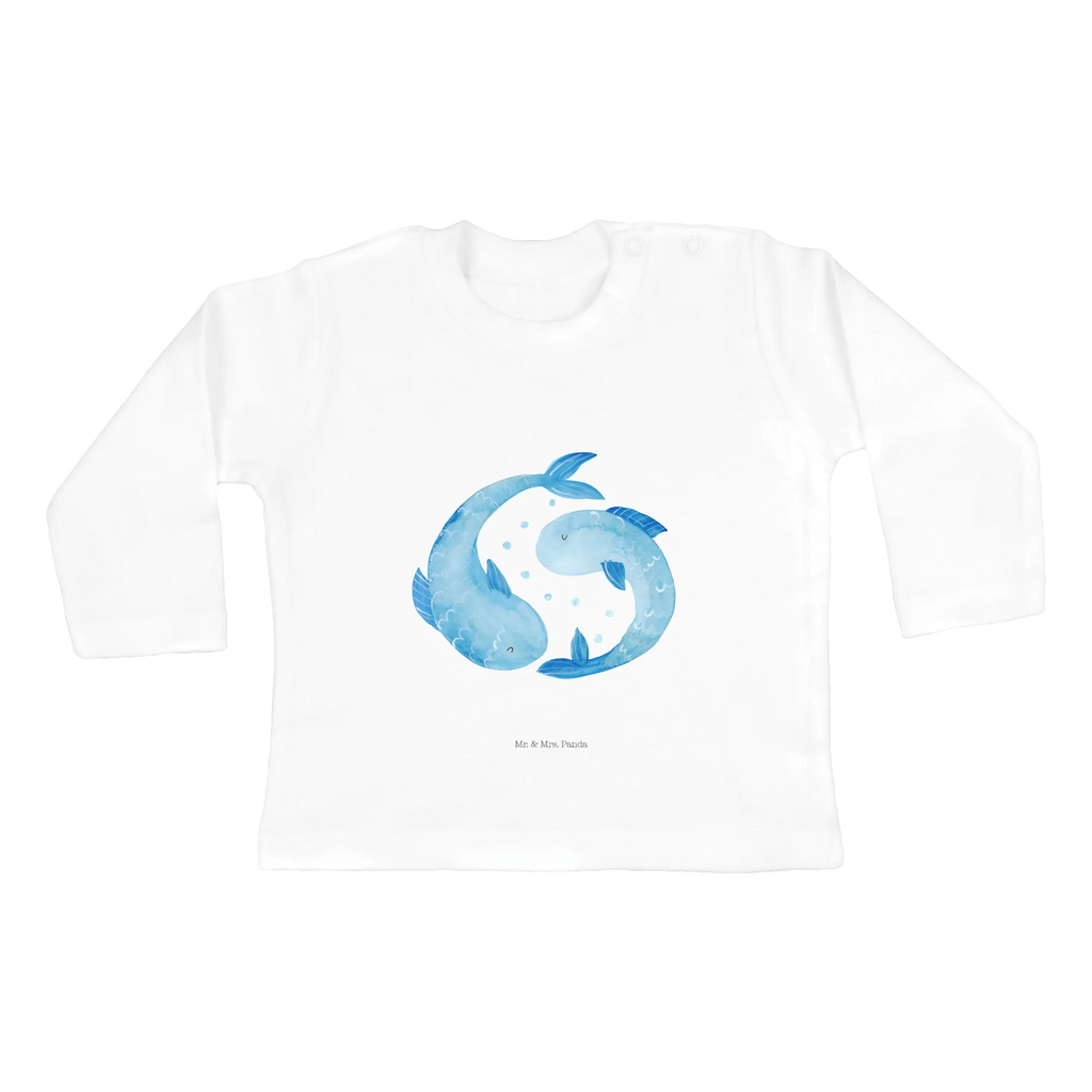 Baby Longsleeve Sternzeichen Fische Mädchen, Jungen, Baby, Langarm, Bio, Kleidung, Tierkreiszeichen, Sternzeichen, Horoskop, Astrologie, Aszendent, Fisch, Fische Geschenk, Fische Sternzeichen, Fische Sternbild, Geschenk Februar, Geschenk März, Geburtstag Februar, Geburtstag März