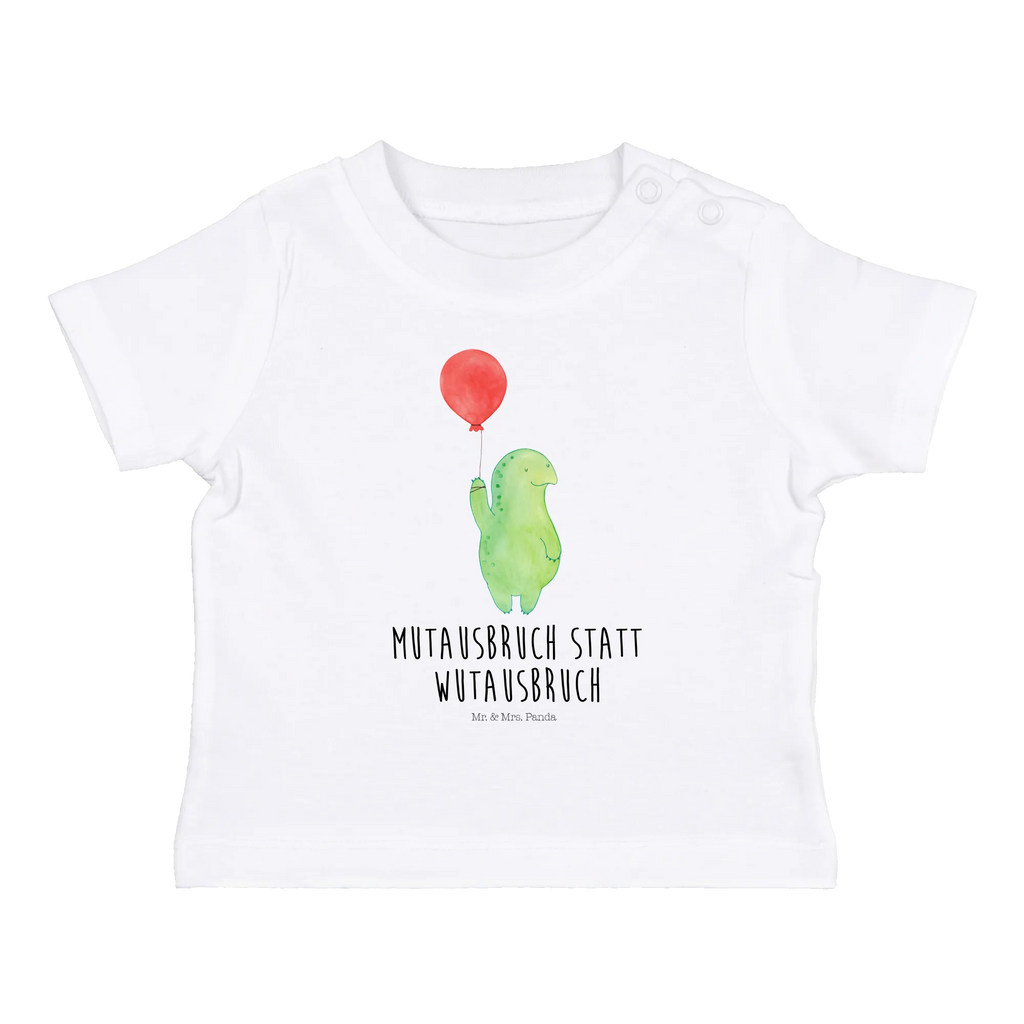 Organic Baby Shirt Schildkröte Luftballon Baby T-Shirt, Jungen Baby T-Shirt, Mädchen Baby T-Shirt, Shirt, Schildkröte, Schildkröten, Mutausbruch, Motivation, Motivationsspruch