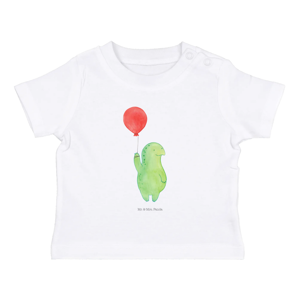 Organic Baby Shirt Schildkröte Luftballon Baby T-Shirt, Jungen Baby T-Shirt, Mädchen Baby T-Shirt, Shirt, Schildkröte, Schildkröten, Mutausbruch, Motivation, Motivationsspruch