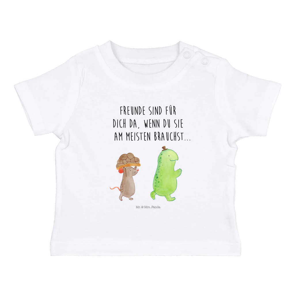 Organic Baby Shirt Schildkröte Maus Baby T-Shirt, Jungen Baby T-Shirt, Mädchen Baby T-Shirt, Shirt, Schildkröte, Maus, Freunde, Freundinnen, beste Freunde, beste Freundinnen