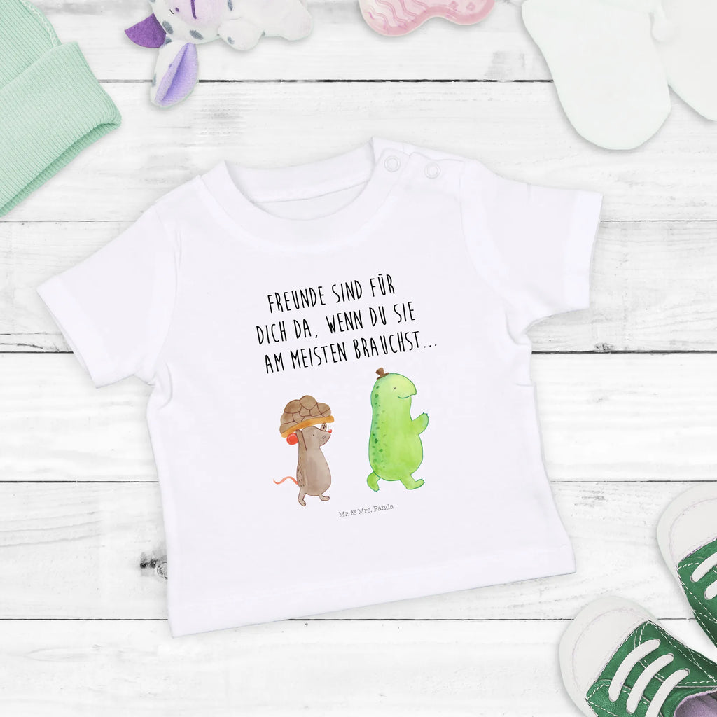 Organic Baby Shirt Schildkröte Maus Baby T-Shirt, Jungen Baby T-Shirt, Mädchen Baby T-Shirt, Shirt, Schildkröte, Maus, Freunde, Freundinnen, beste Freunde, beste Freundinnen