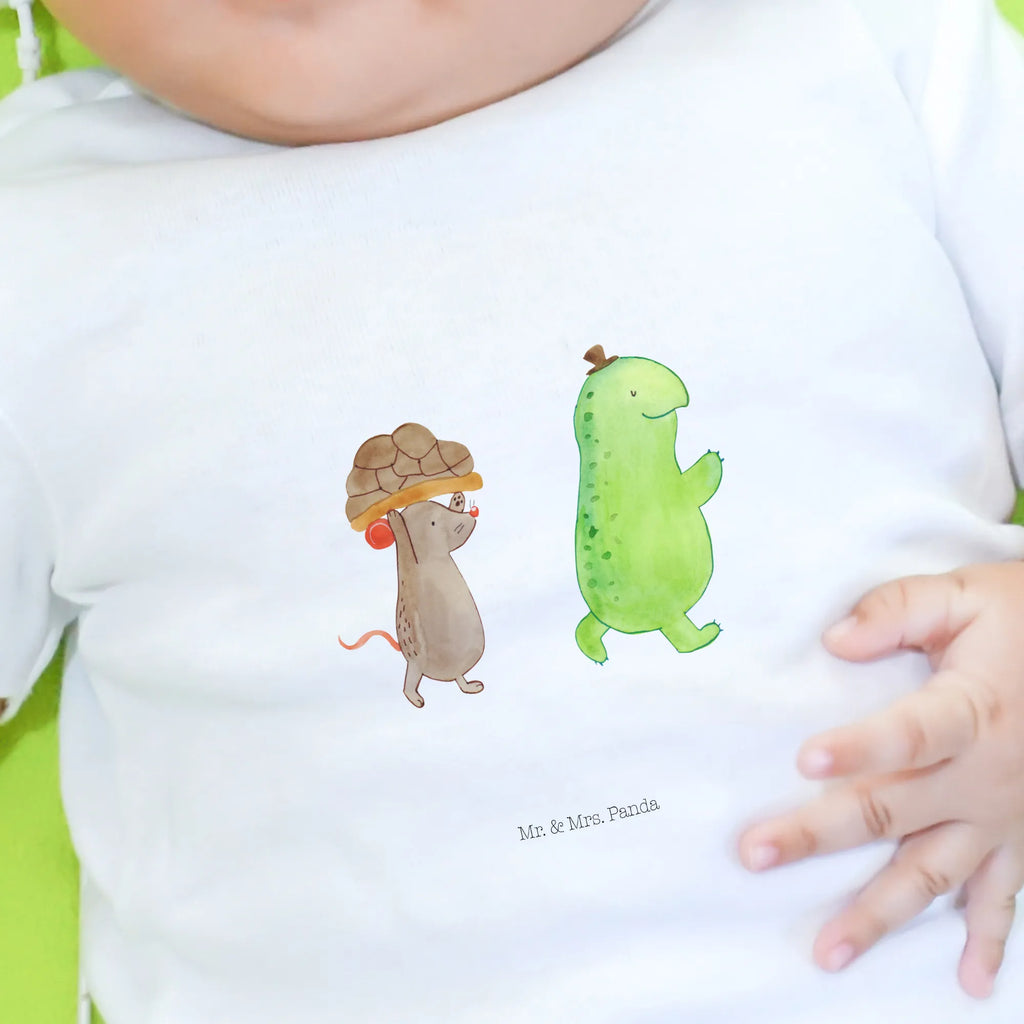 Organic Baby Shirt Schildkröte Maus Baby T-Shirt, Jungen Baby T-Shirt, Mädchen Baby T-Shirt, Shirt, Schildkröte, Maus, Freunde, Freundinnen, beste Freunde, beste Freundinnen