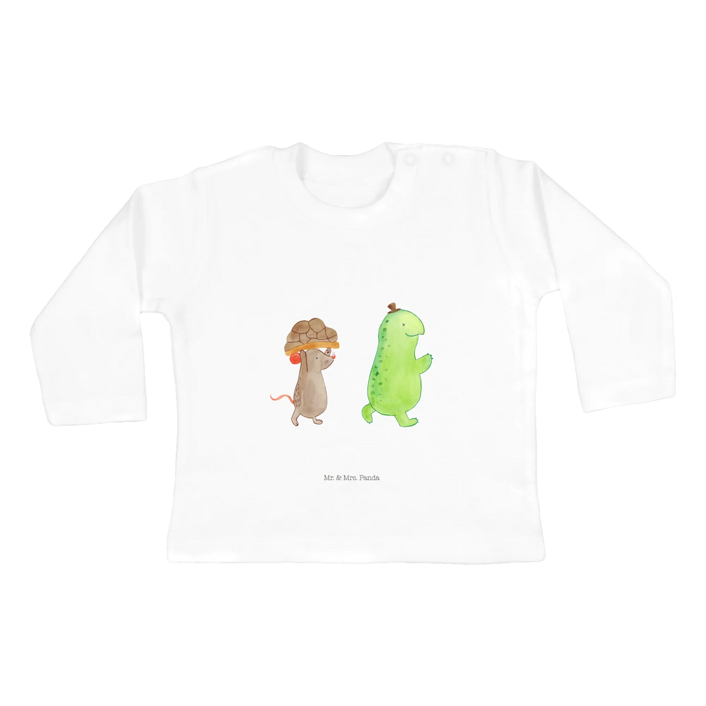 Baby Longsleeve Schildkröte & Maus Mädchen, Jungen, Baby, Langarm, Bio, Kleidung, Schildkröte, Maus, Freunde, Freundinnen, beste Freunde, beste Freundinnen