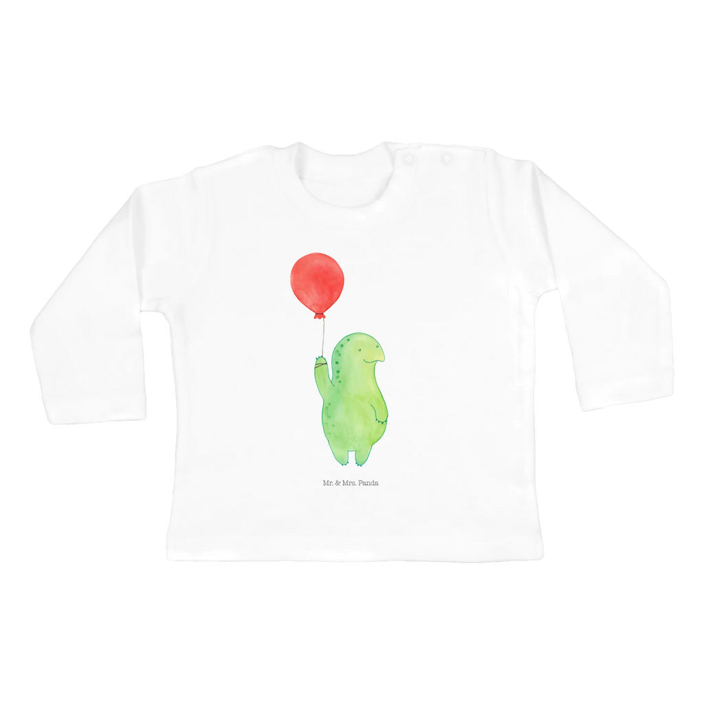 Baby Longsleeve Schildkröte Luftballon Mädchen, Jungen, Baby, Langarm, Bio, Kleidung, Schildkröte, Schildkröten, Mutausbruch, Motivation, Motivationsspruch