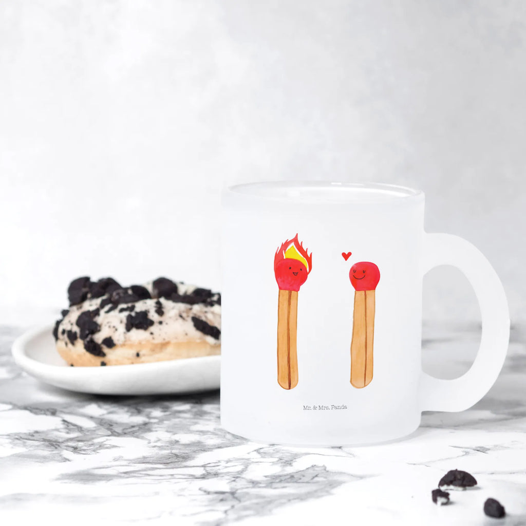 Teetasse Streichhölzer Teetasse, Teeglas, Teebecher, Tasse mit Henkel, Tasse, Glas Teetasse, Teetasse aus Glas, Liebe, Partner, Freund, Freundin, Ehemann, Ehefrau, Heiraten, Verlobung, Heiratsantrag, Liebesgeschenk, Jahrestag, Hocheitstag, Streichhölzer