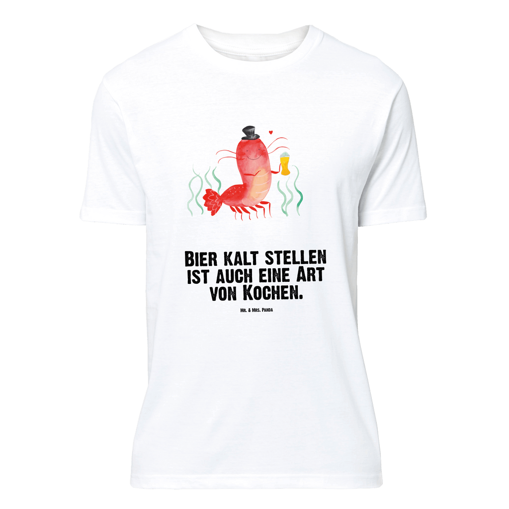 T-Shirt Standard Hummer mit Weizen T-Shirt, Shirt, Tshirt, Lustiges T-Shirt, T-Shirt mit Spruch, Party, Junggesellenabschied, Jubiläum, Geburstag, Herrn, Damen, Männer, Frauen, Schlafshirt, Nachthemd, Sprüche, Meerestiere, Meer, Urlaub, Garnele, Garnelen, Bier, Kochen, Männerhaushalt, Junggeselle, Junggesellin, Bierliebhaber, Kneipe, Gasthaus, Wirtschaft