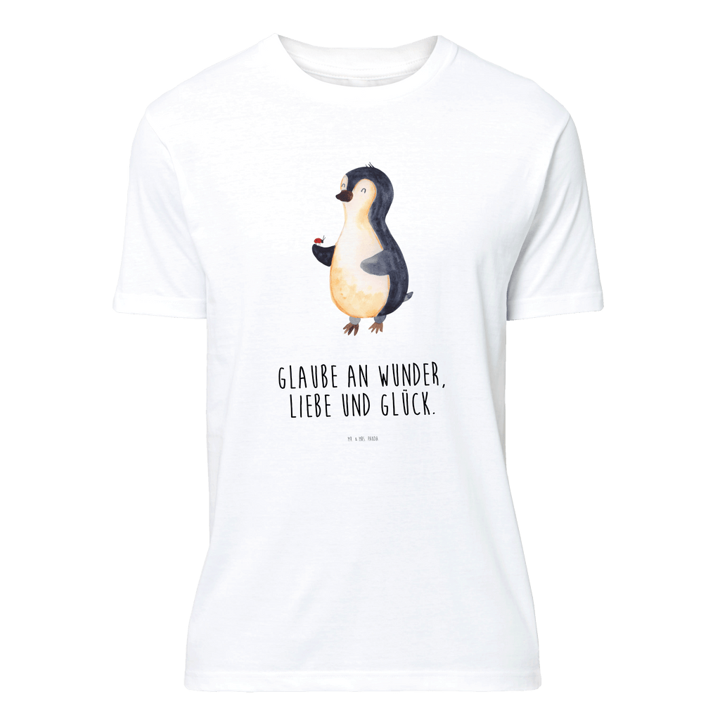 T-Shirt Standard Pinguin Marienkäfer T-Shirt, Shirt, Tshirt, Lustiges T-Shirt, T-Shirt mit Spruch, Party, Junggesellenabschied, Jubiläum, Geburstag, Herrn, Damen, Männer, Frauen, Schlafshirt, Nachthemd, Sprüche, Pinguin, Pinguine, Marienkäfer, Liebe, Wunder, Glück, Freude, Lebensfreude