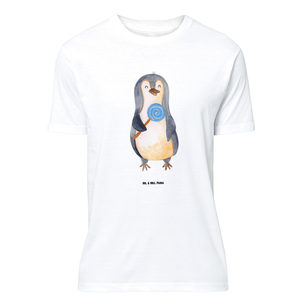 T-Shirt Standard Pinguin Lolli T-Shirt, Shirt, Tshirt, Lustiges T-Shirt, T-Shirt mit Spruch, Party, Junggesellenabschied, Jubiläum, Geburstag, Herrn, Damen, Männer, Frauen, Schlafshirt, Nachthemd, Sprüche, Pinguin, Pinguine, Lolli, Süßigkeiten, Blödsinn, Spruch, Rebell, Gauner, Ganove, Rabauke