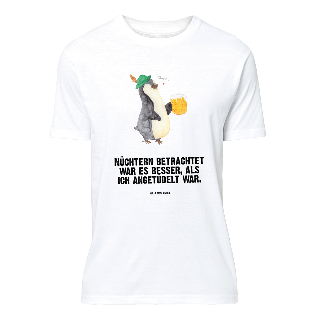 T-Shirt Standard Pinguin Bier T-Shirt, Shirt, Tshirt, Lustiges T-Shirt, T-Shirt mit Spruch, Party, Junggesellenabschied, Jubiläum, Geburstag, Herrn, Damen, Männer, Frauen, Schlafshirt, Nachthemd, Sprüche, Pinguin, Pinguine, Bier, Oktoberfest