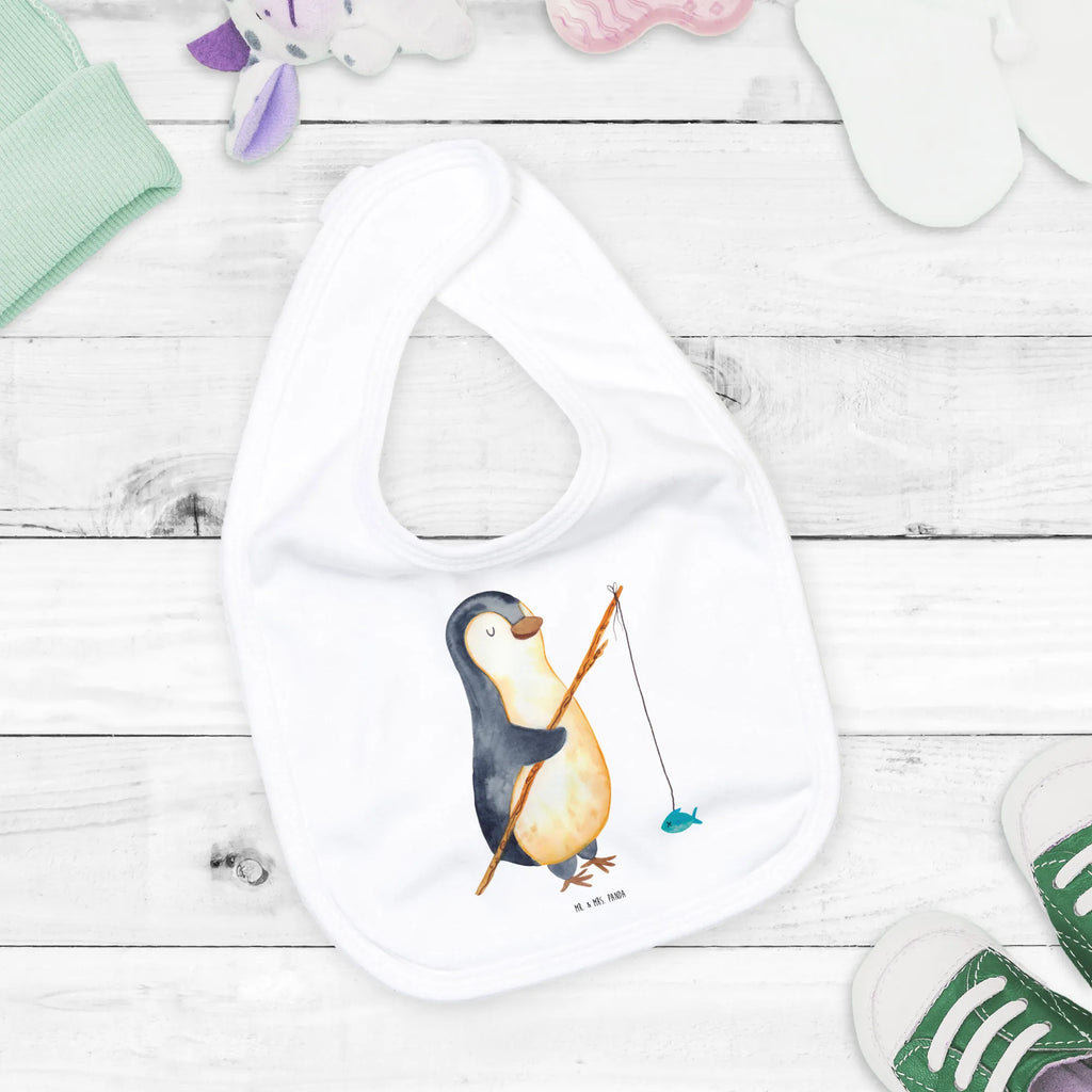 Organic Babylätzchen Pinguin Angler Baby, Lätzchen, Spucktuch, Sabberlätzchen, Klettlätzchen, Babygeschenk, Baby Lätzchen, Geschenk für Geburt, Geschenk zur Geburt, Baby Spucktuch, Babyausstattung, Geschenkidee für Babyparty, Pinguin, Pinguine, Angeln, Angler, Tagträume, Hobby, Plan, Planer, Tagesplan, Neustart, Motivation, Geschenk, Freundinnen, Geschenkidee, Urlaub, Wochenende