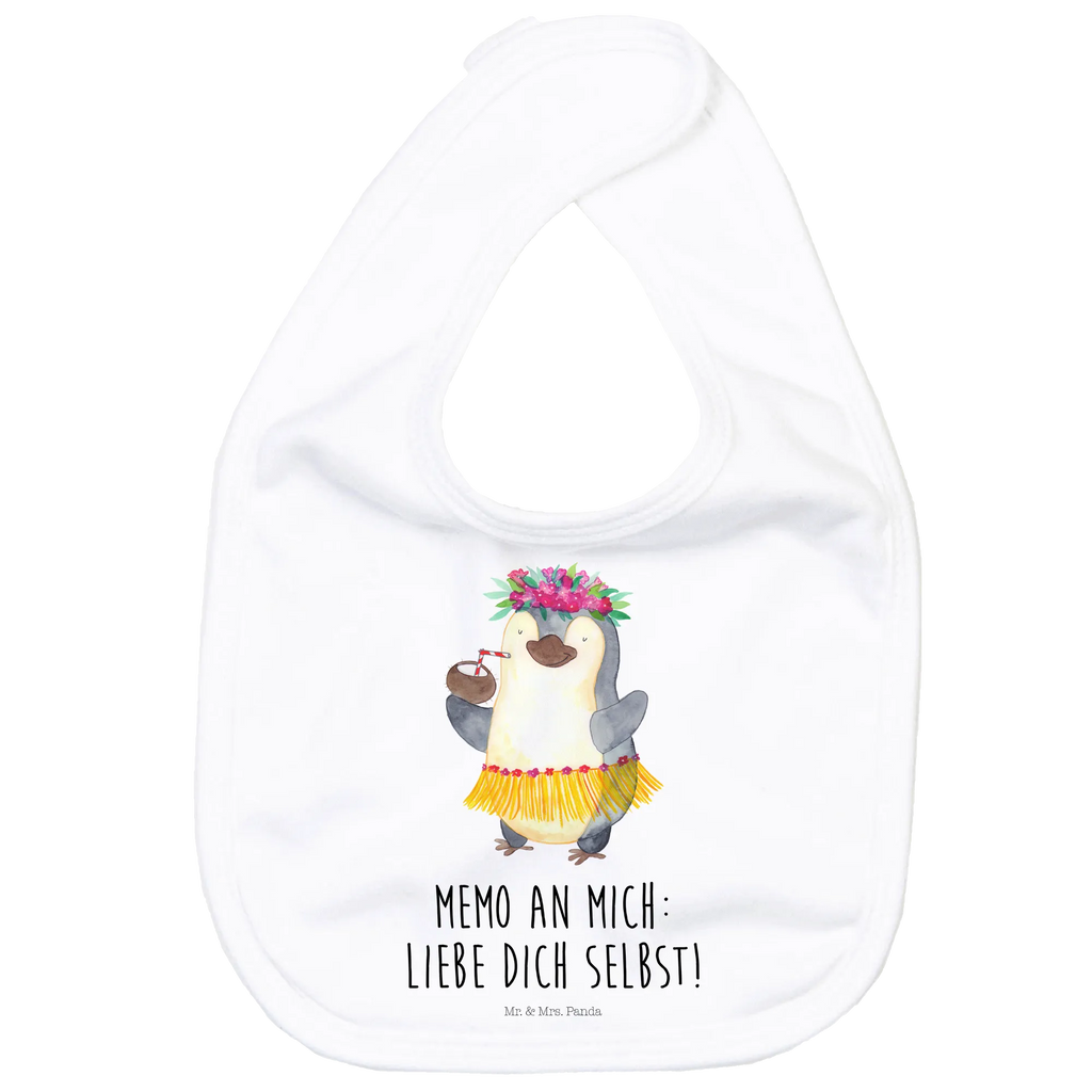 Organic Babylätzchen Pinguin Kokosnuss Baby, Lätzchen, Spucktuch, Sabberlätzchen, Klettlätzchen, Babygeschenk, Baby Lätzchen, Geschenk für Geburt, Geschenk zur Geburt, Baby Spucktuch, Babyausstattung, Geschenkidee für Babyparty, Pinguin, Aloha, Hawaii, Urlaub, Kokosnuss, Pinguine