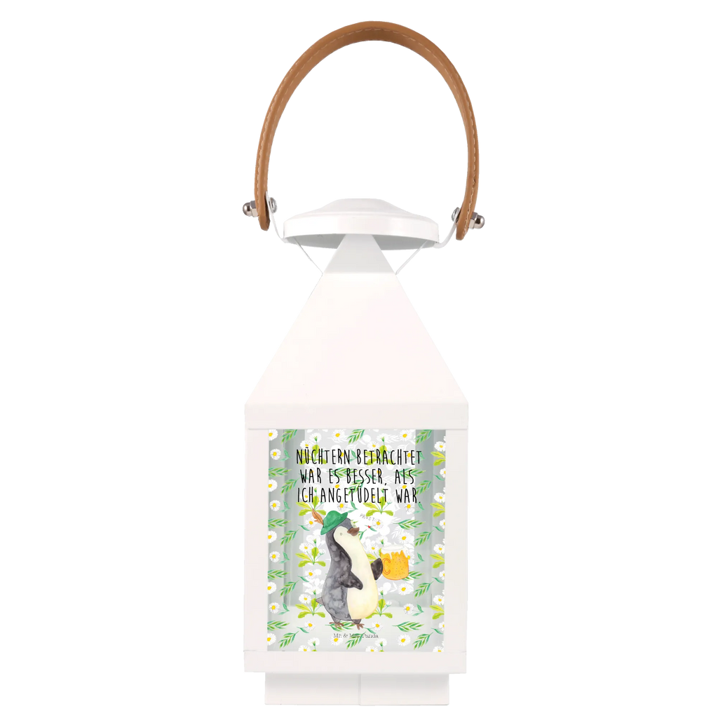 Deko Laterne Pinguin Bier Gartenlampe, Gartenleuchte, Gartendekoration, Gartenlicht, Laterne kleine Laternen, XXL Laternen, Laterne groß, Pinguin, Pinguine, Bier, Oktoberfest