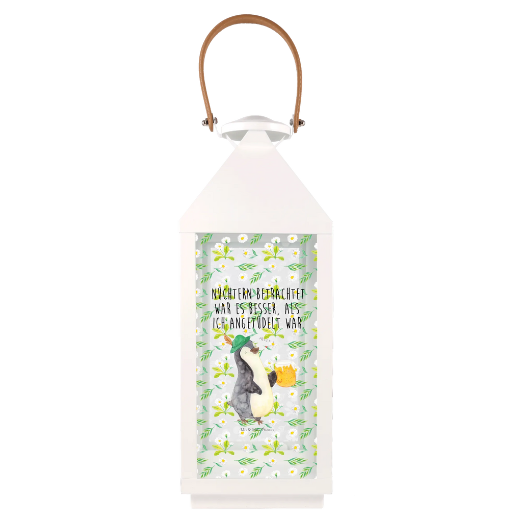 Deko Laterne Pinguin Bier Gartenlampe, Gartenleuchte, Gartendekoration, Gartenlicht, Laterne kleine Laternen, XXL Laternen, Laterne groß, Pinguin, Pinguine, Bier, Oktoberfest